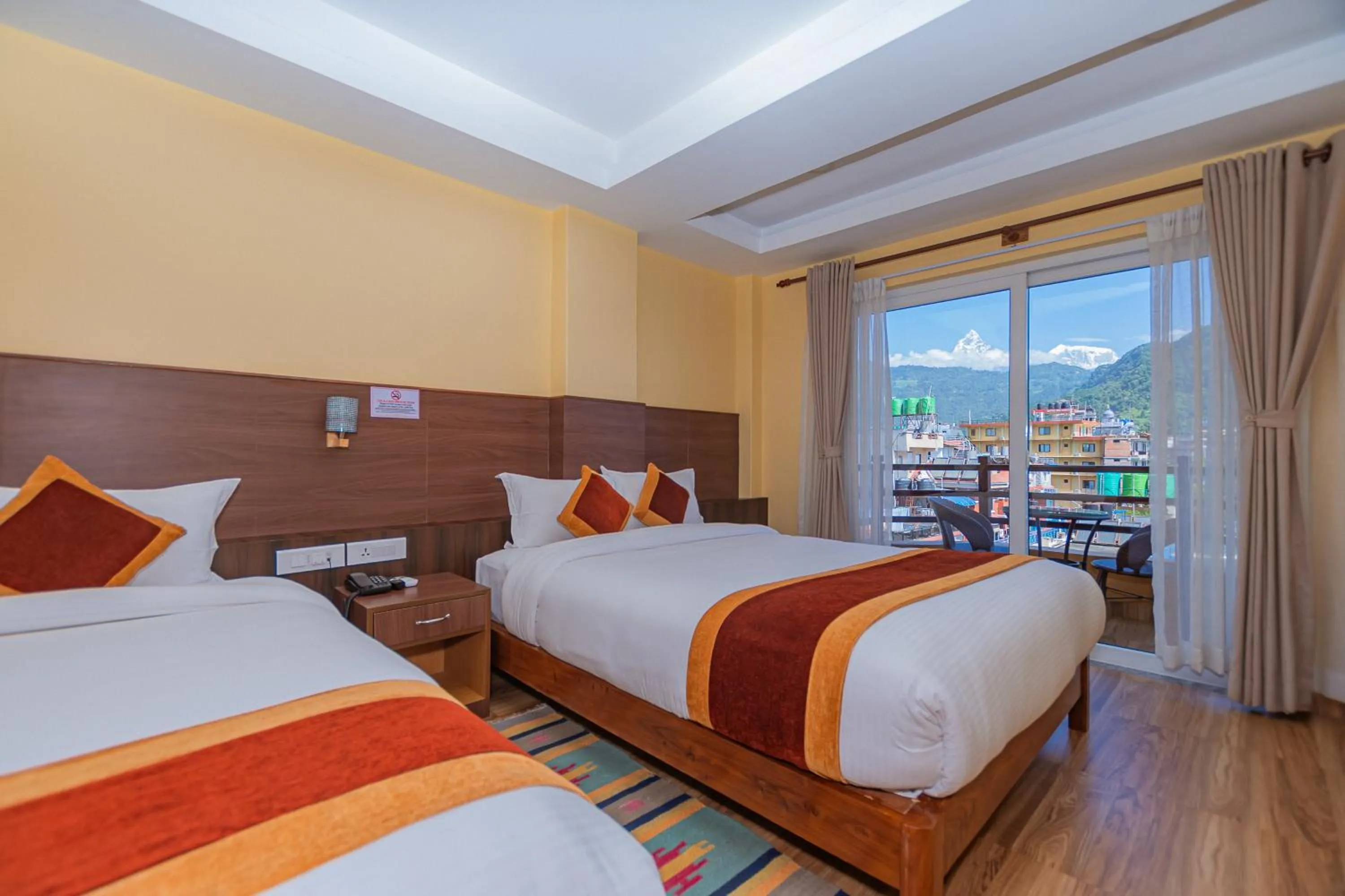 Bed in Hotel Hidden Kingdom