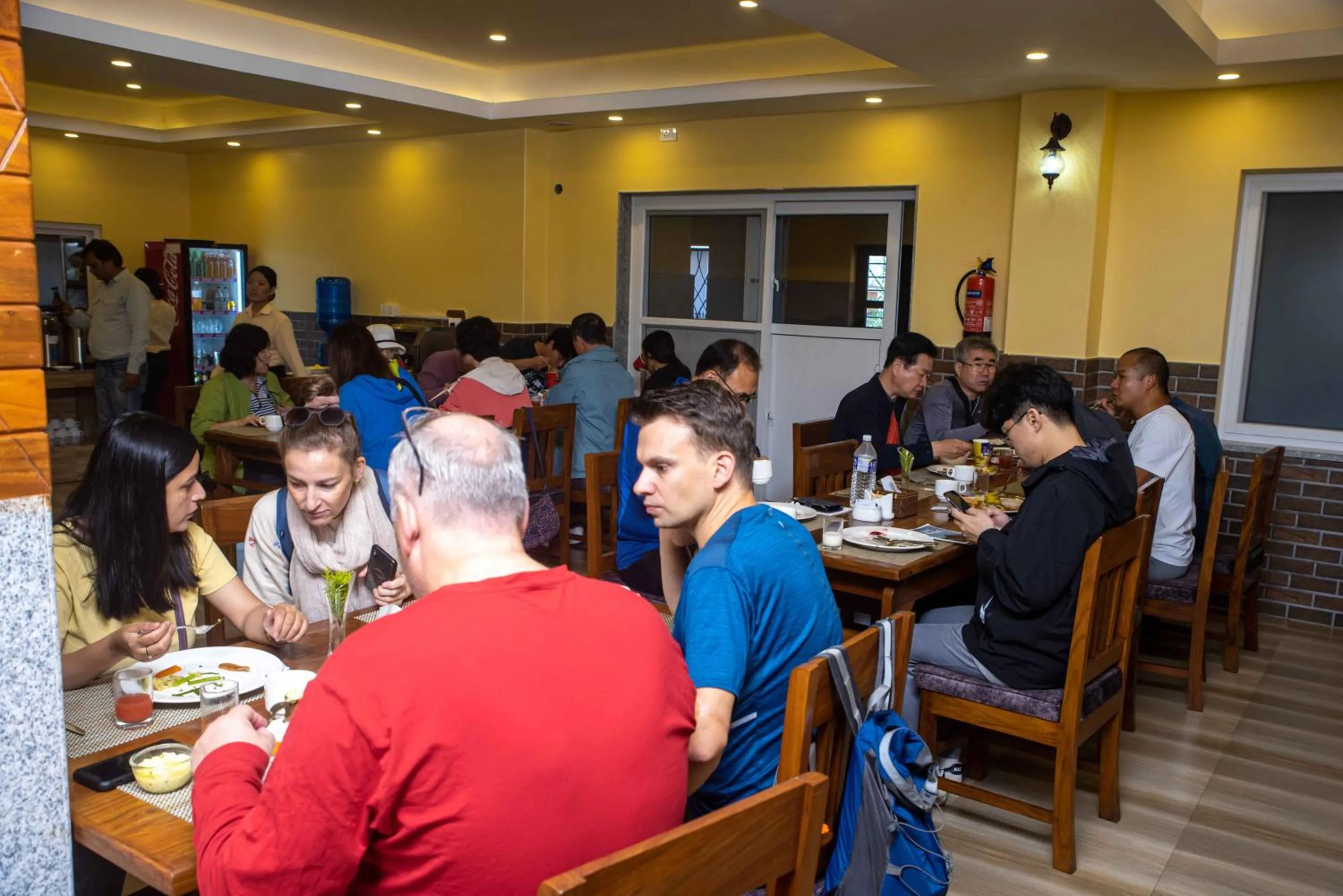 group of guests in Hotel Hidden Kingdom