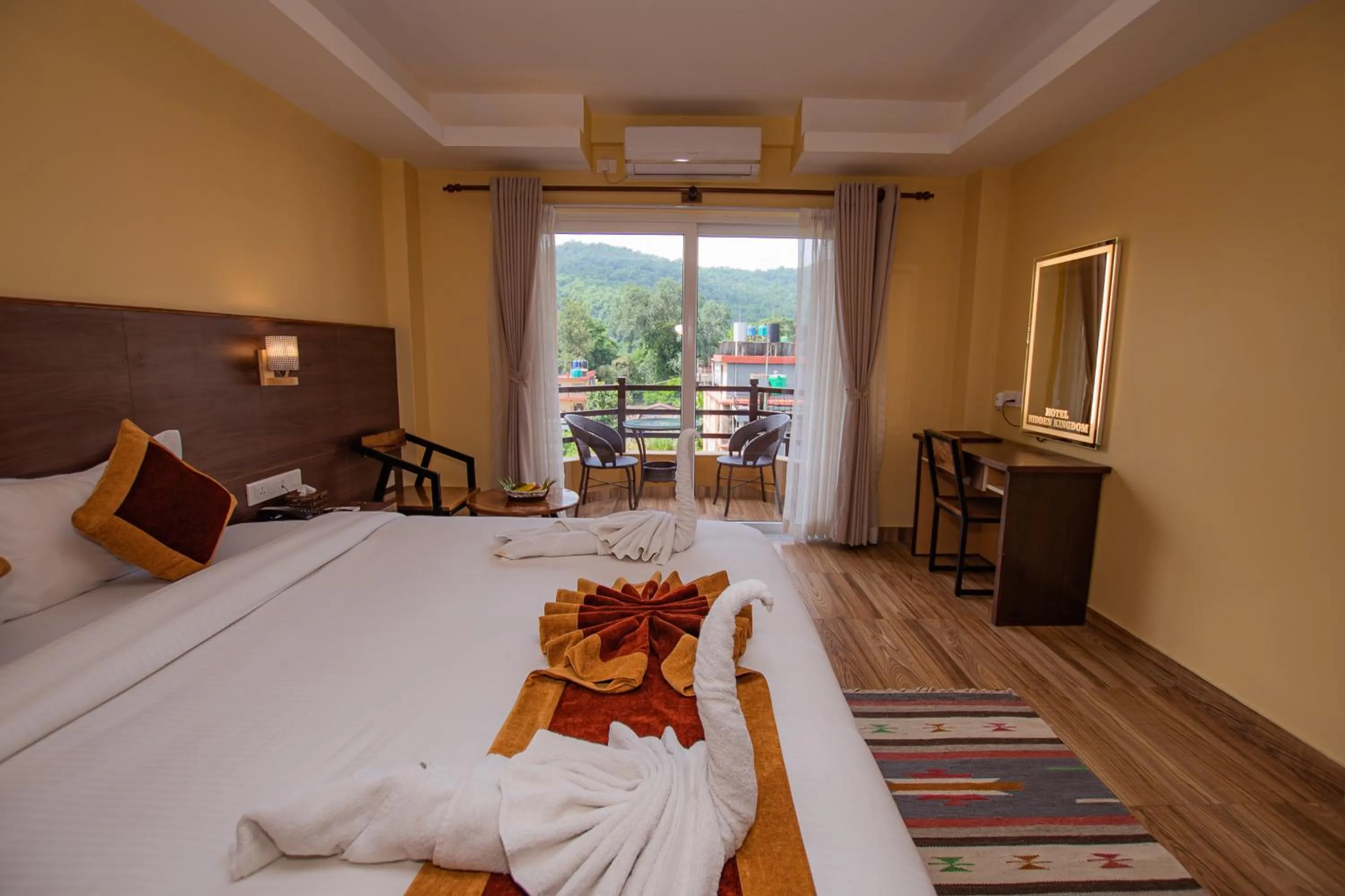 Bed in Hotel Hidden Kingdom