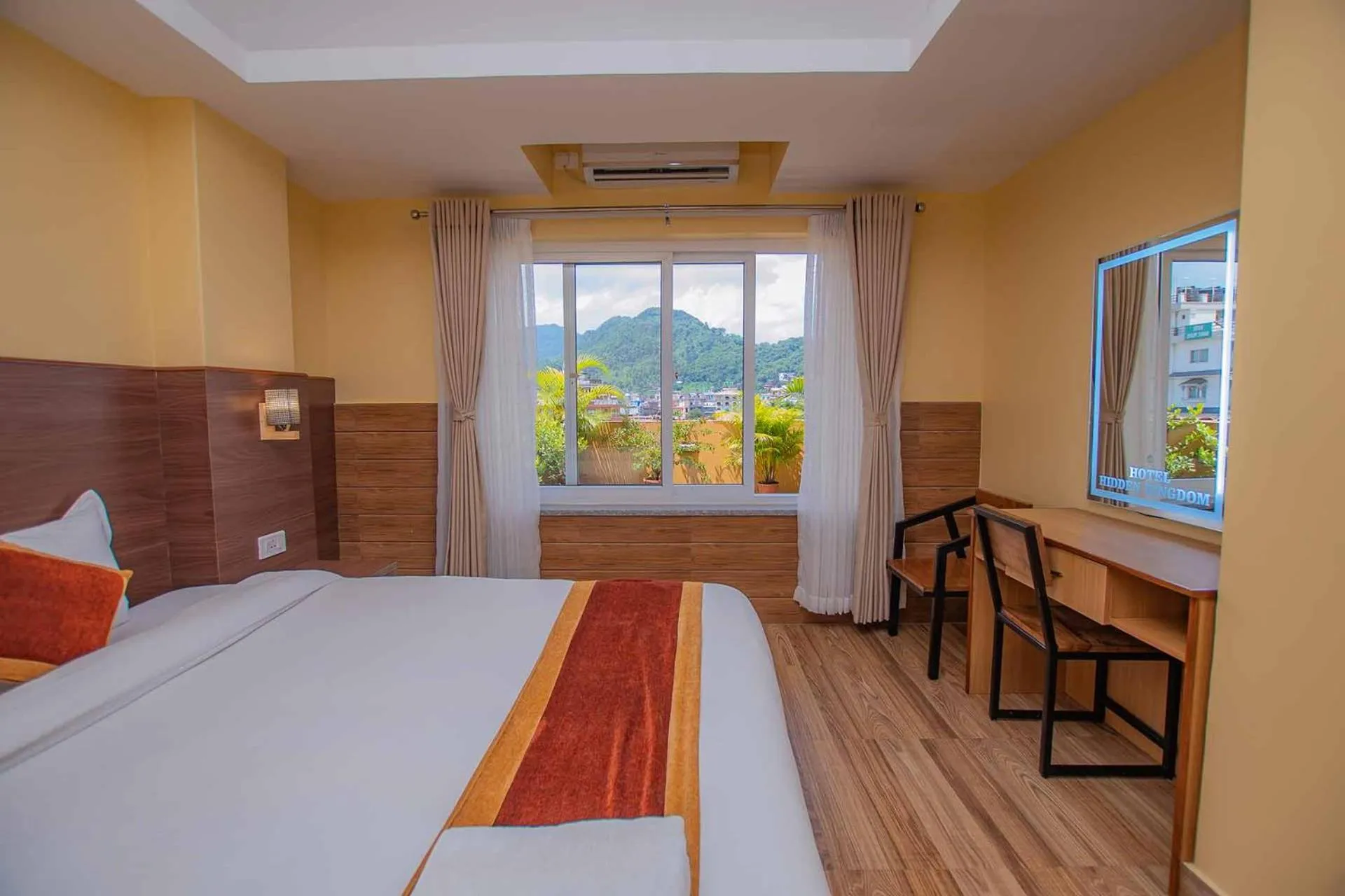 Bed in Hotel Hidden Kingdom