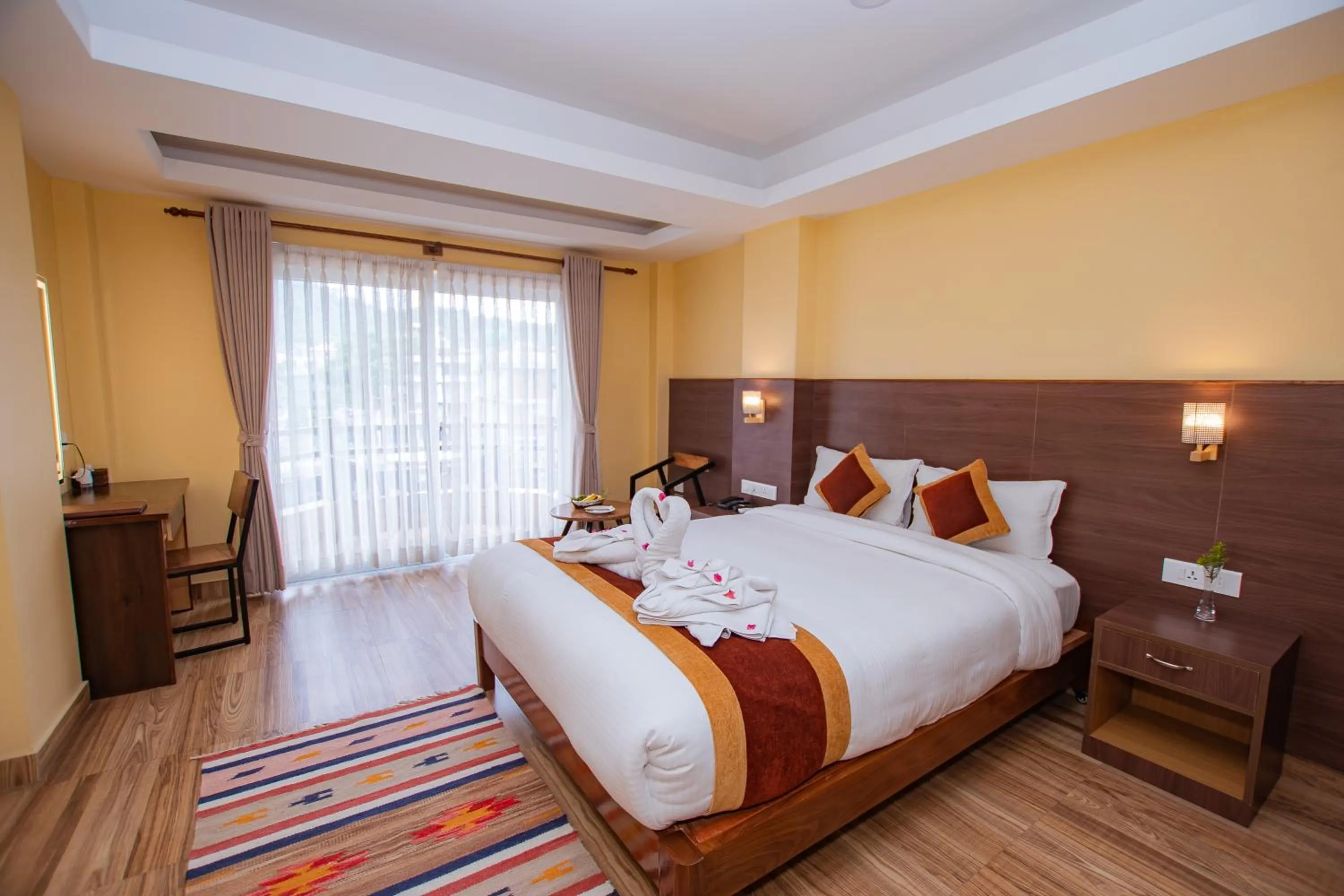 Bed in Hotel Hidden Kingdom