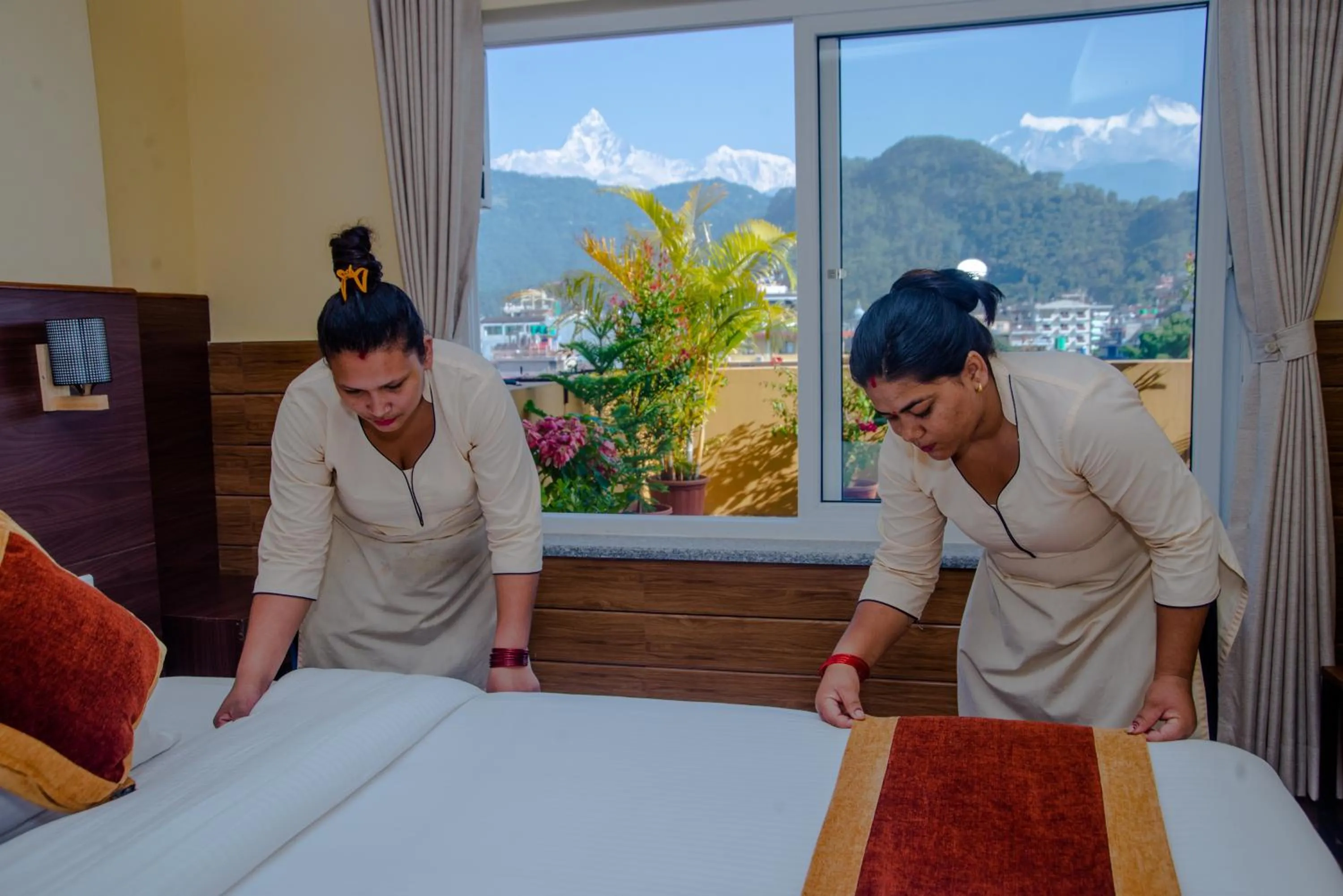 Staff in Hotel Hidden Kingdom