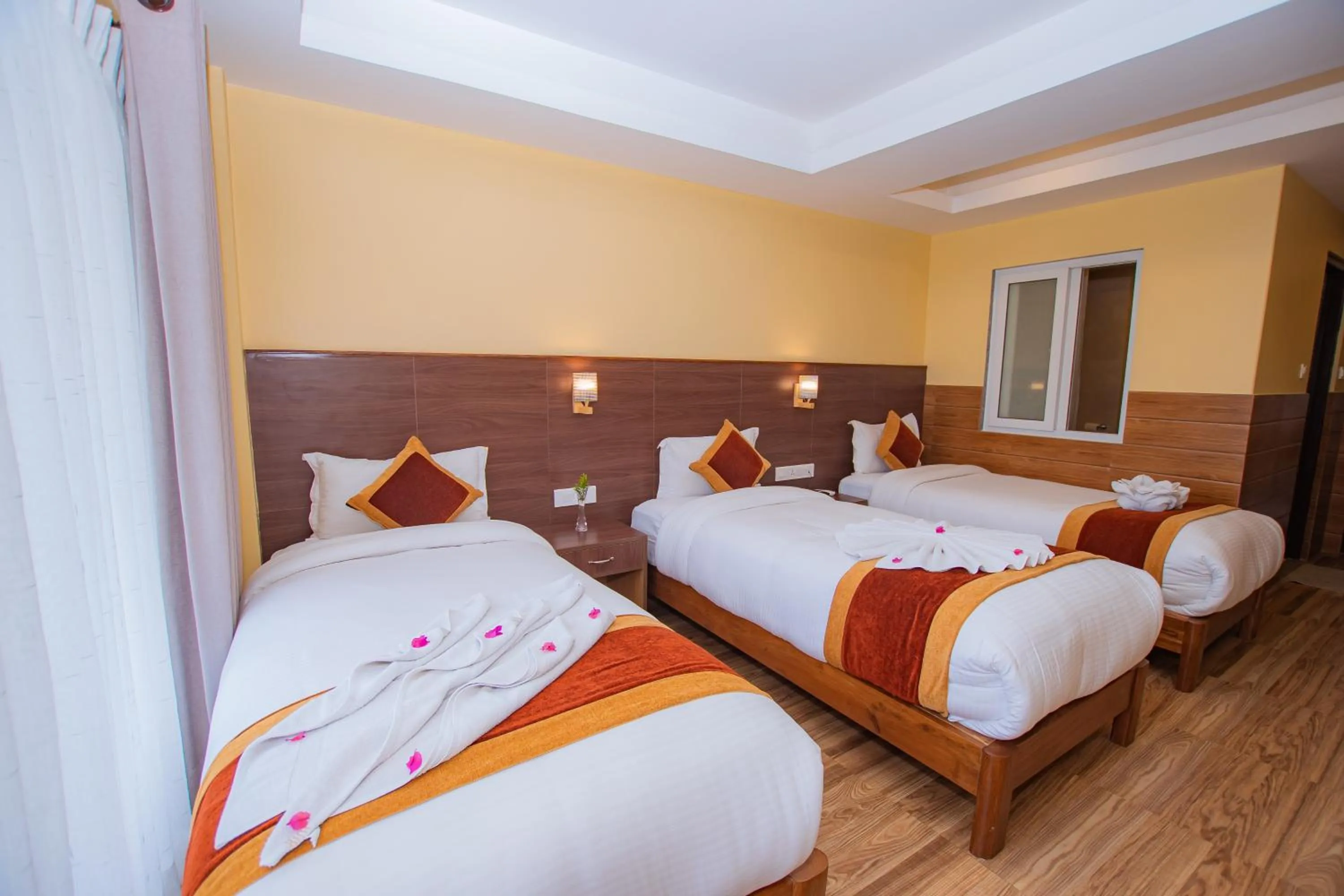 Bed in Hotel Hidden Kingdom