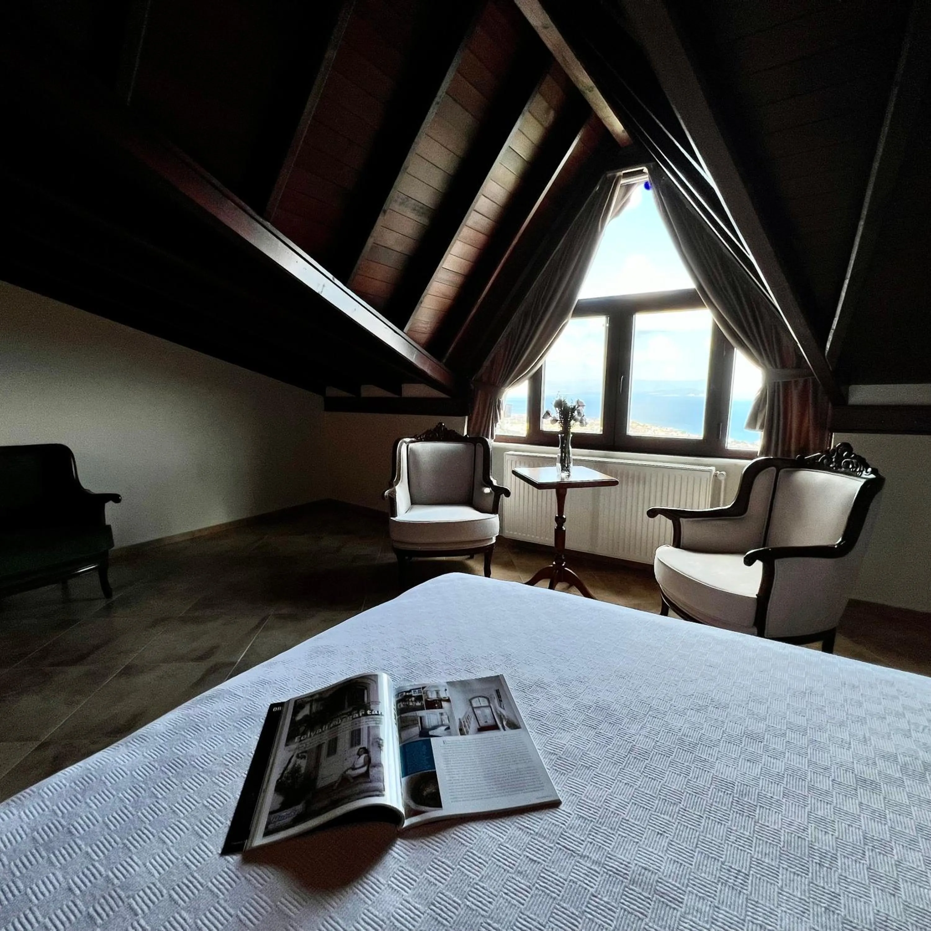 Bed in KAZDAĞLARI ZEYTUNİHAN BUTİK OTEL