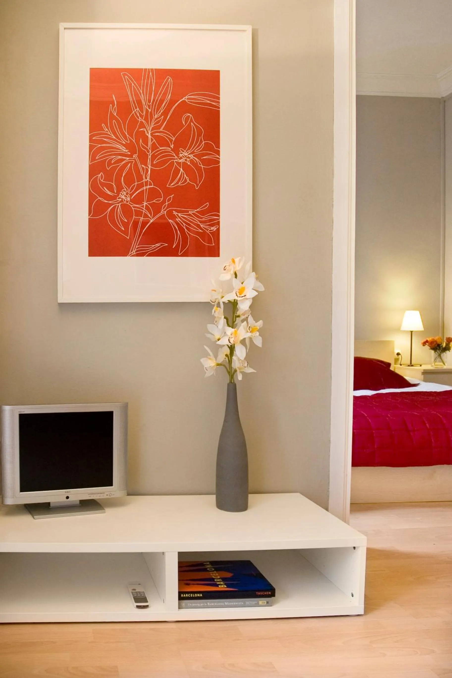 Living room, Bed in Barcelonaguest