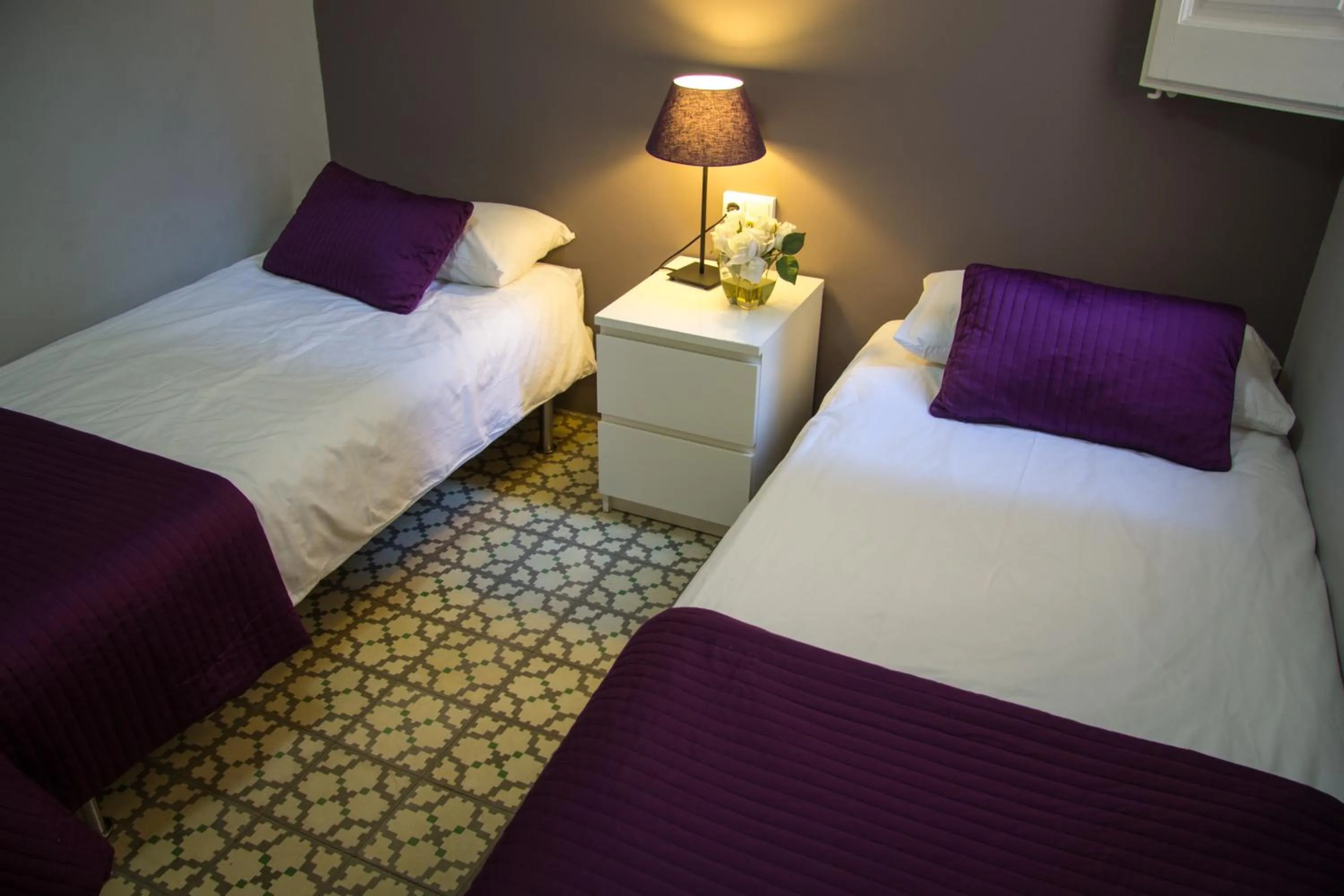 Decorative detail, Bed in Barcelonaguest