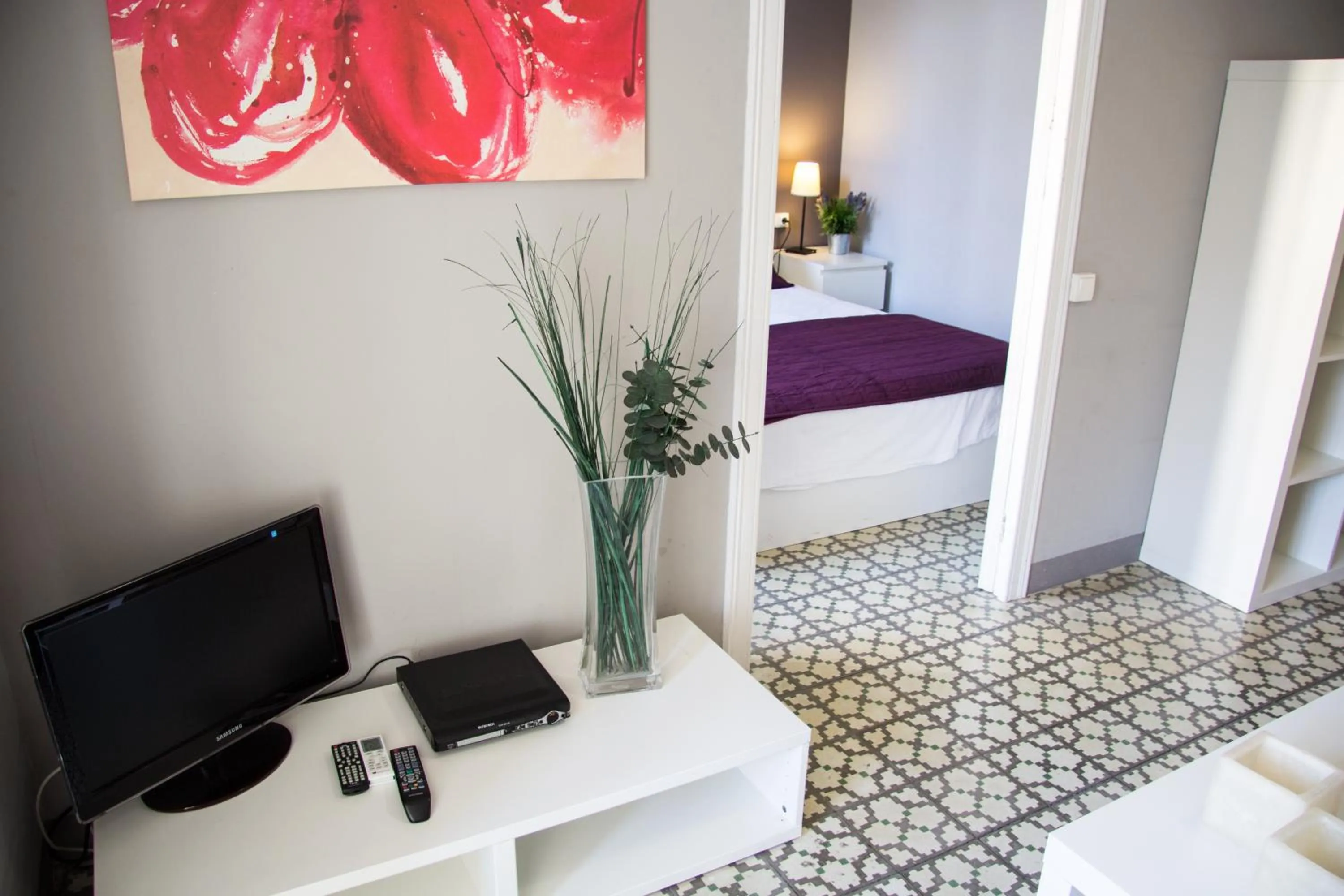 Decorative detail, Bed in Barcelonaguest