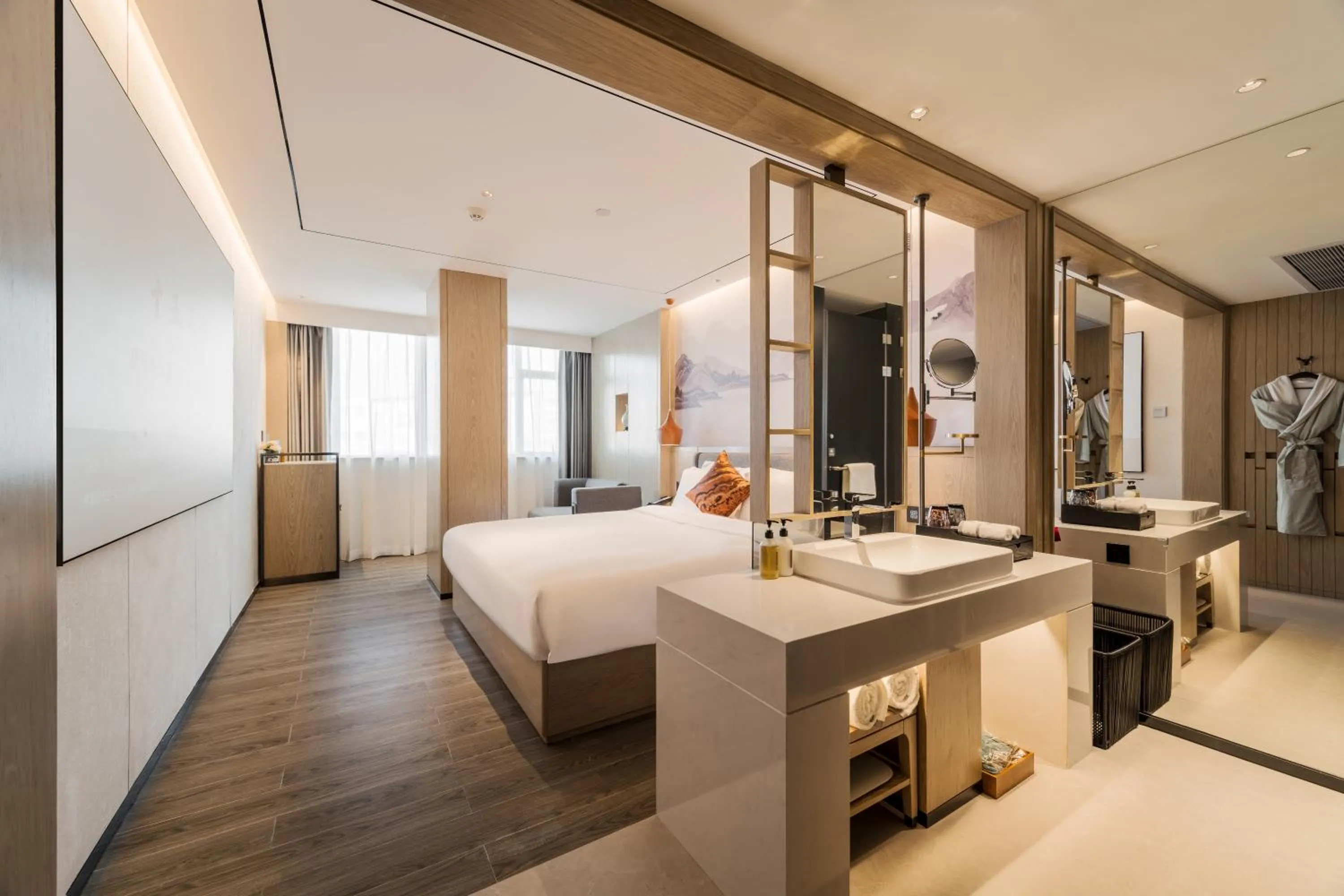 Bedroom, Bed in Paco Hotel Botanical Garden Metro Guangzhou