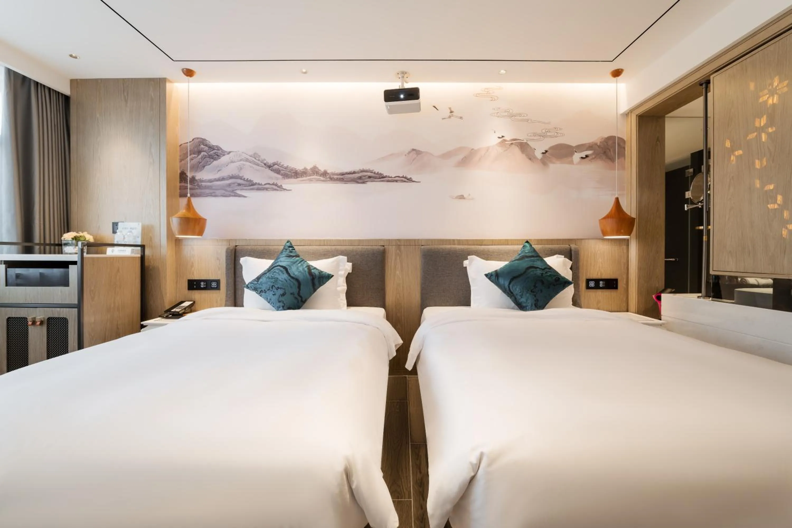 Bed in Paco Hotel Botanical Garden Metro Guangzhou