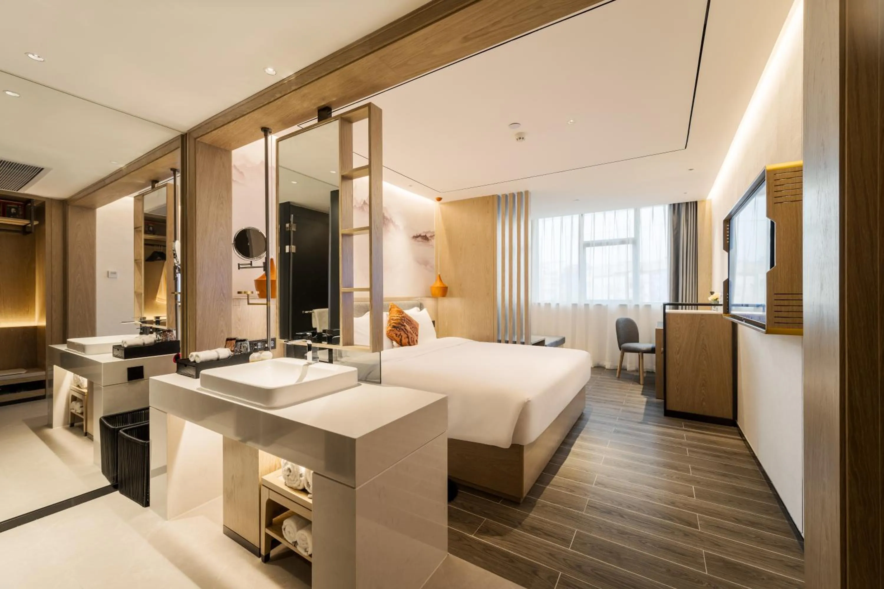 Bedroom, Bed in Paco Hotel Botanical Garden Metro Guangzhou