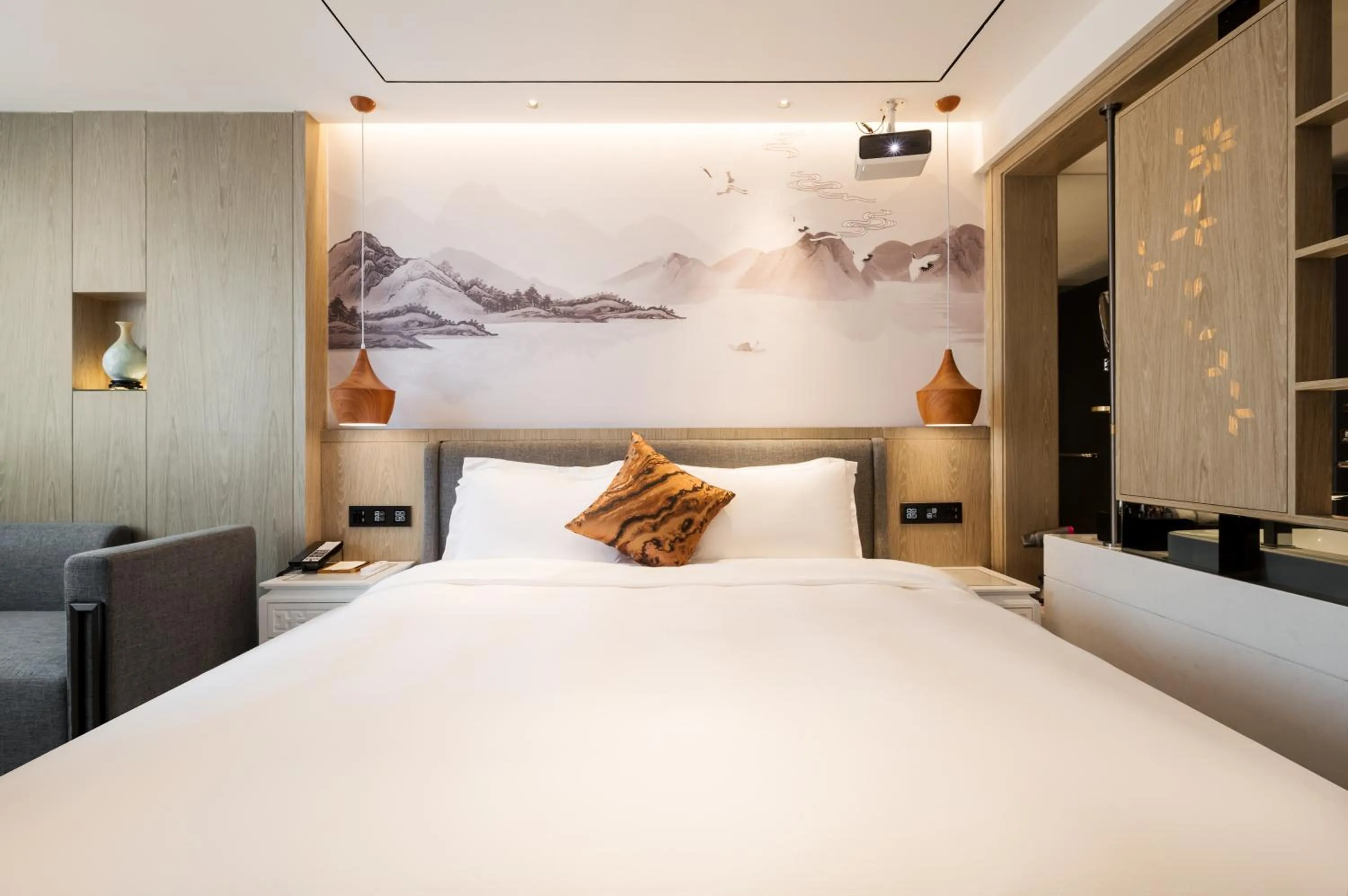 Bed in Paco Hotel Botanical Garden Metro Guangzhou