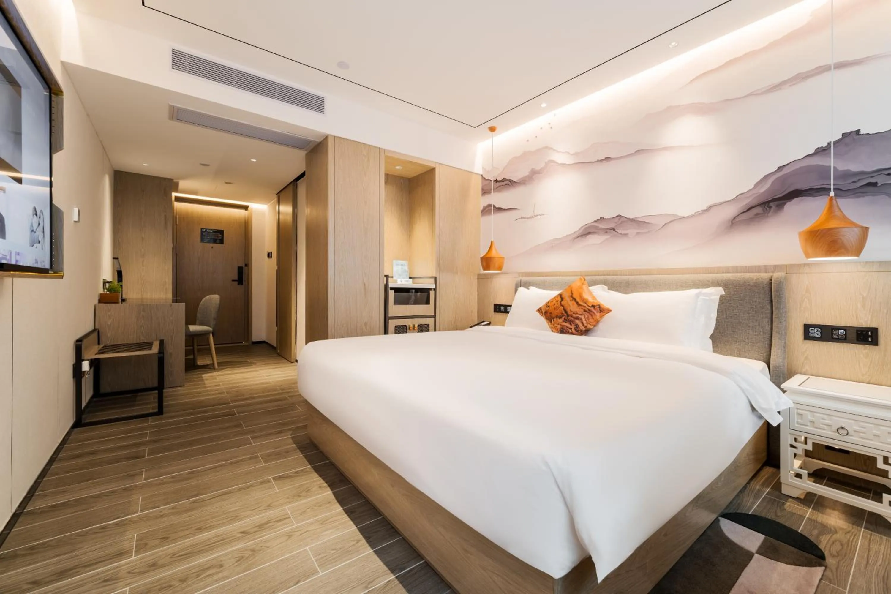 Bedroom, Bed in Paco Hotel Botanical Garden Metro Guangzhou