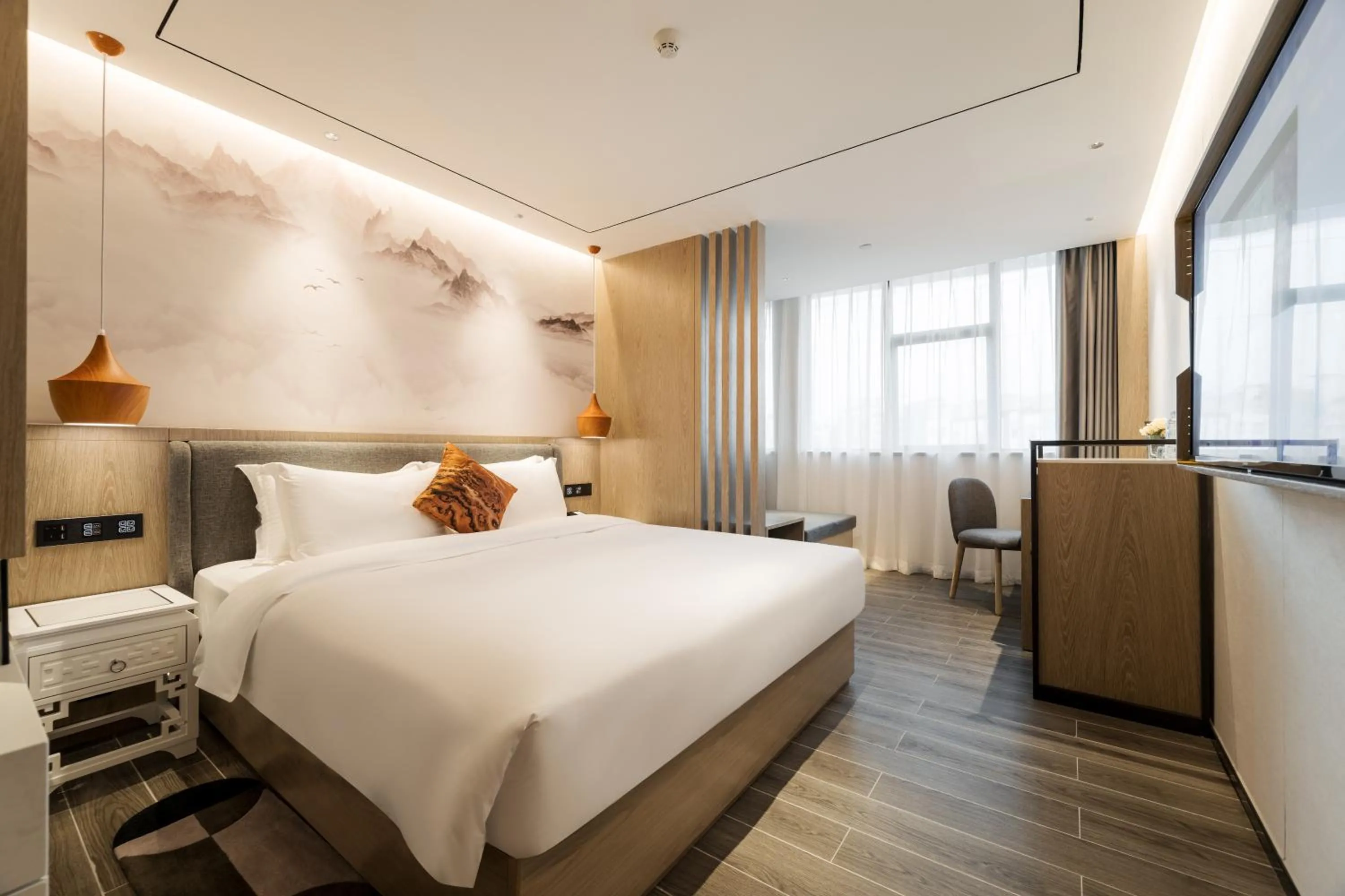 Bedroom, Bed in Paco Hotel Botanical Garden Metro Guangzhou