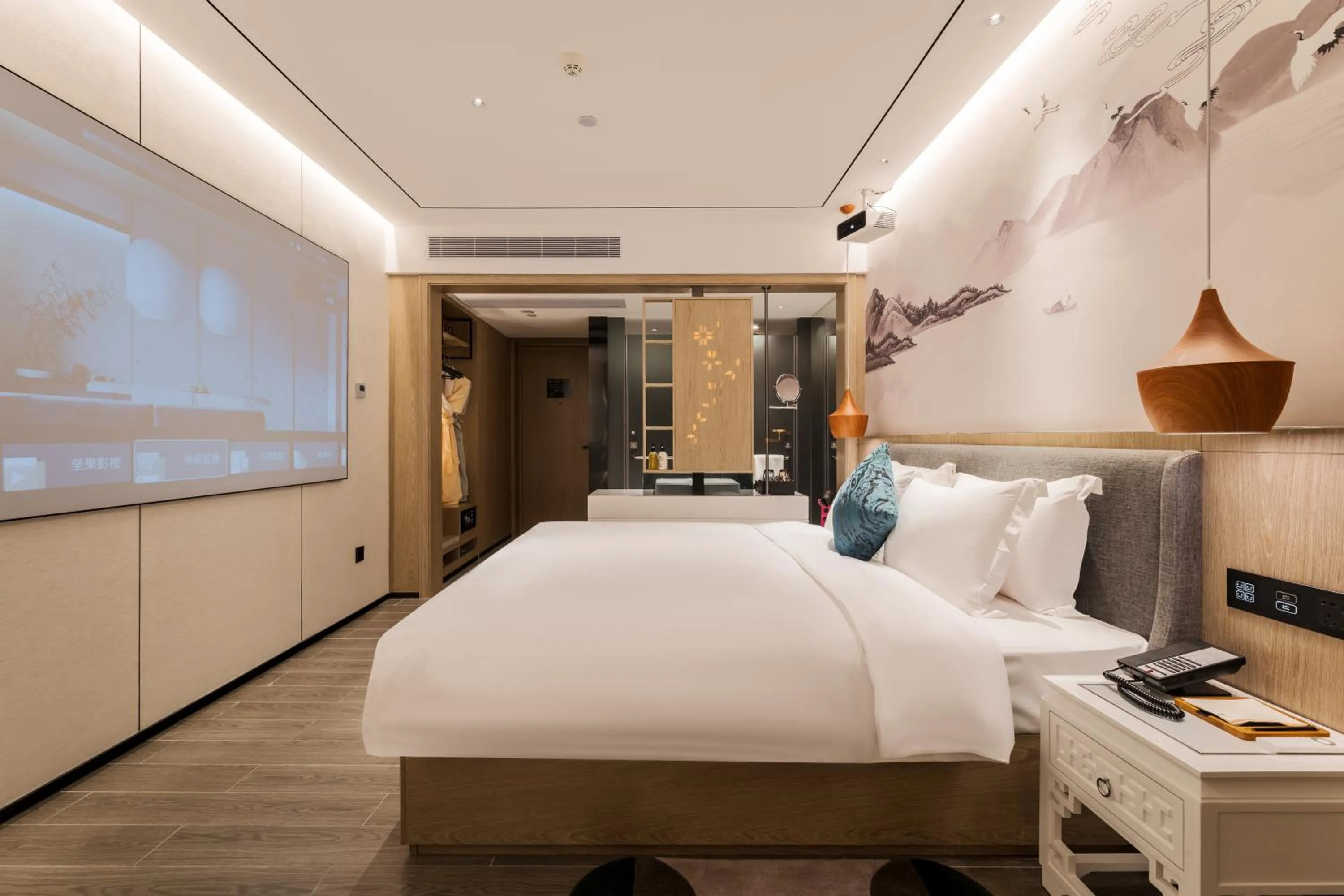 Bedroom, Bed in Paco Hotel Botanical Garden Metro Guangzhou
