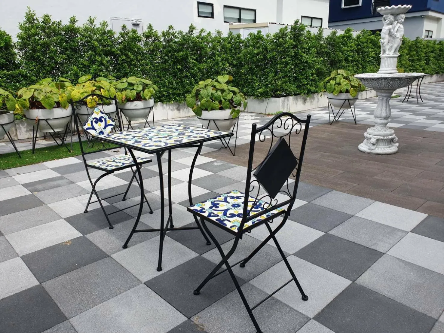 Garden in Cozy Blu Suvarnabhumi