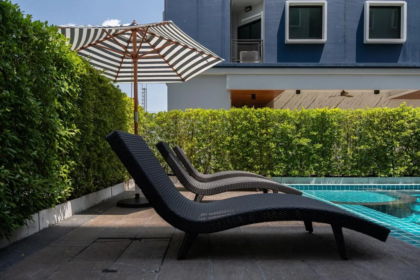 Swimming pool in Cozy Blu Suvarnabhumi