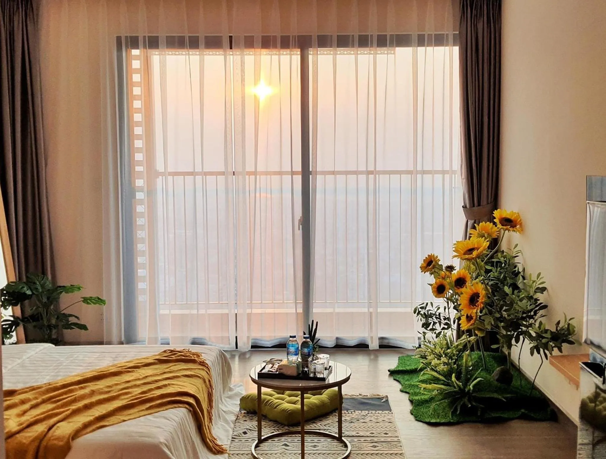 Living room in Capsule Ecopark