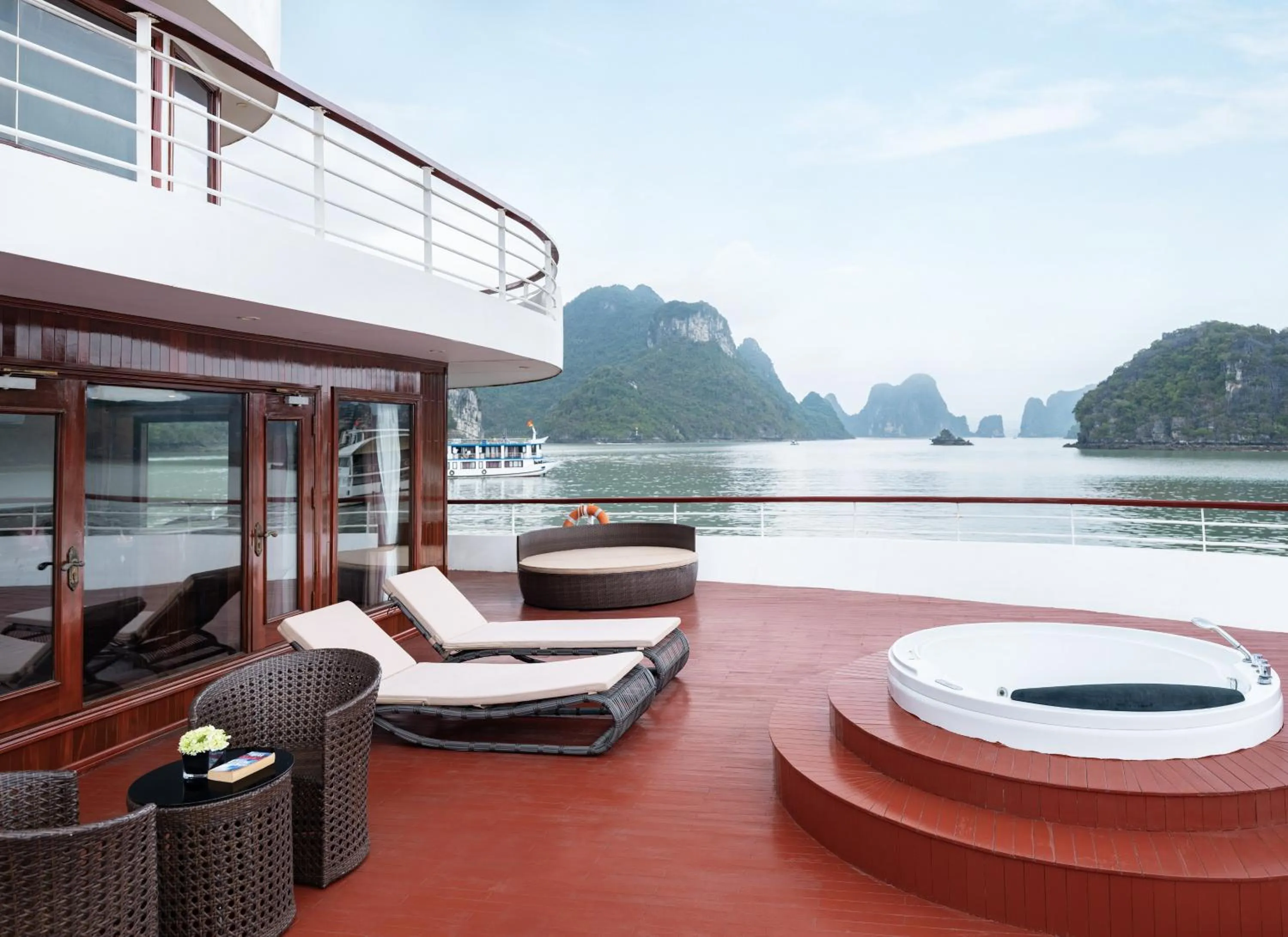 View (from property/room) in Aqua Of The Seas Cruise Halong by AHG