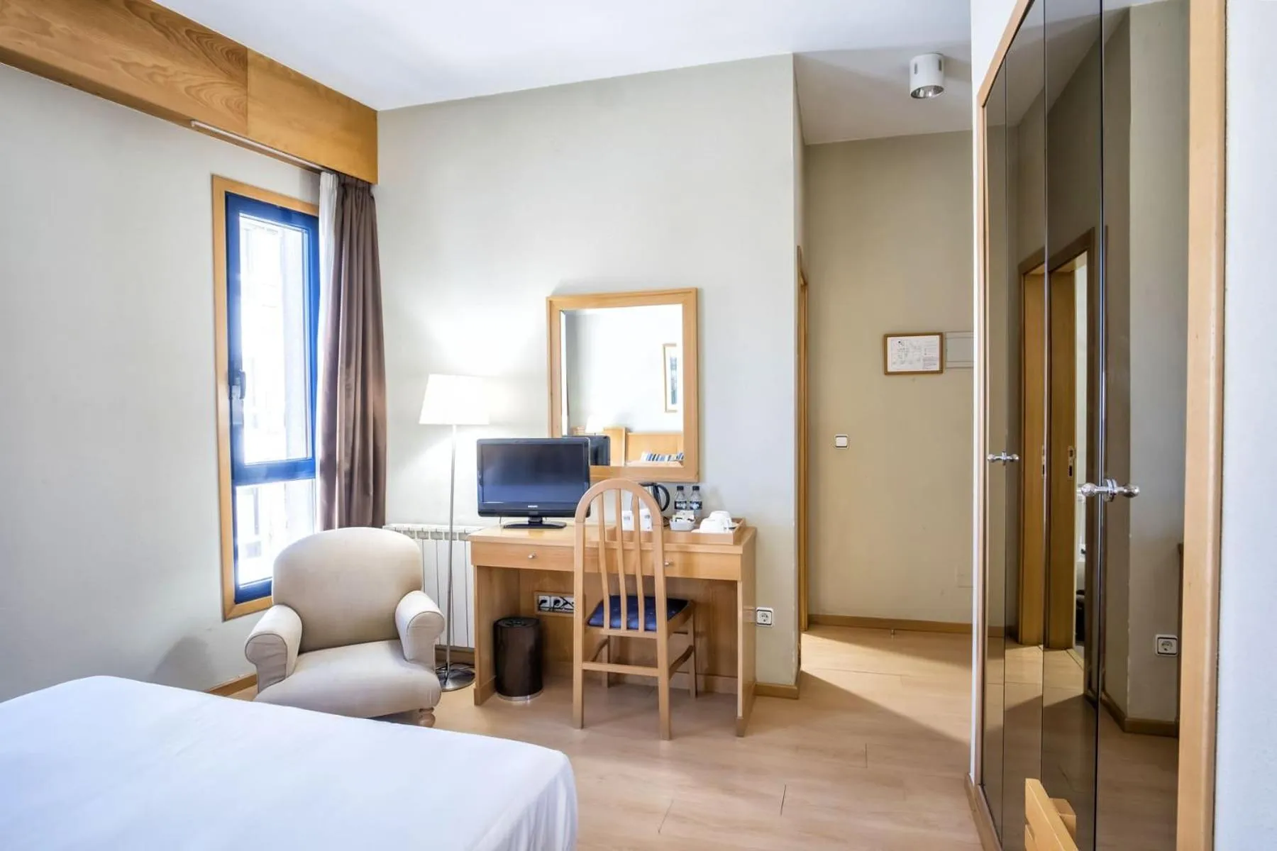 Bed in Hotel Alda Castelao