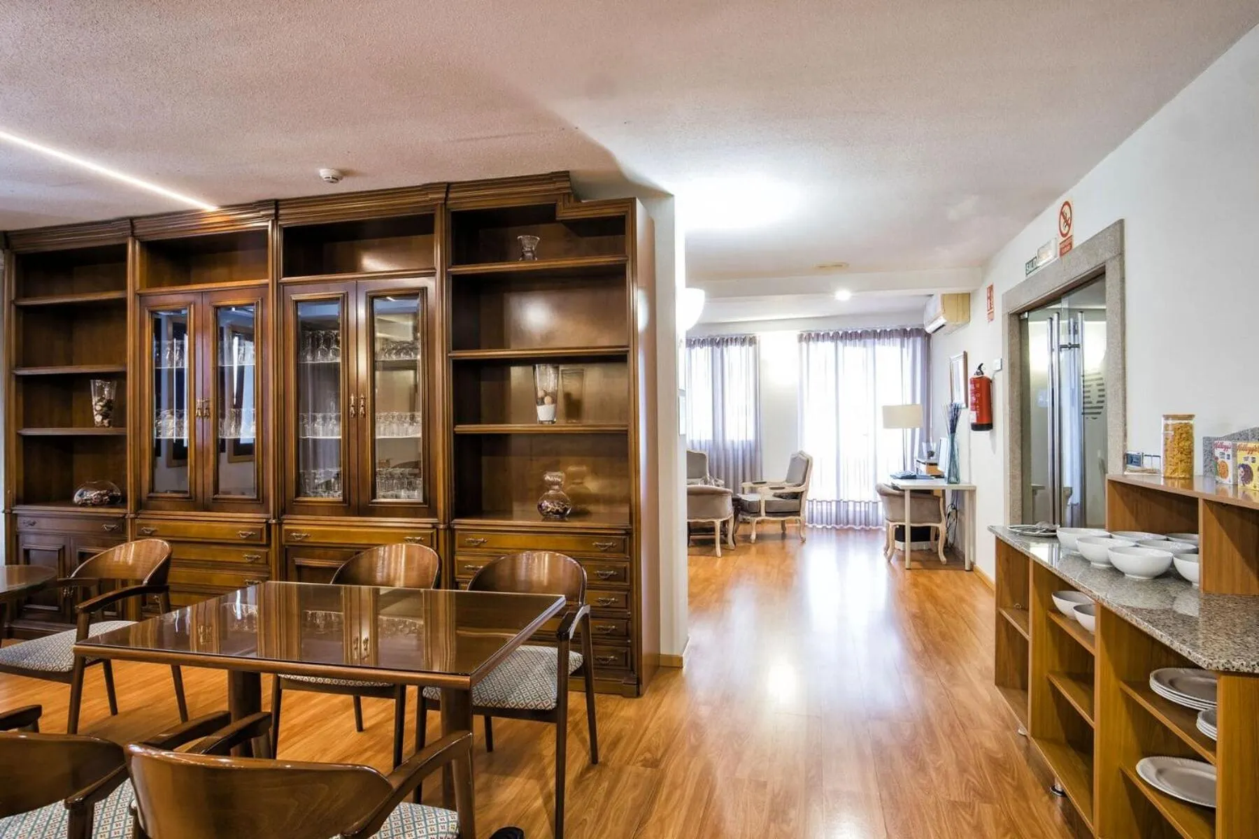 Breakfast in Hotel Alda Castelao