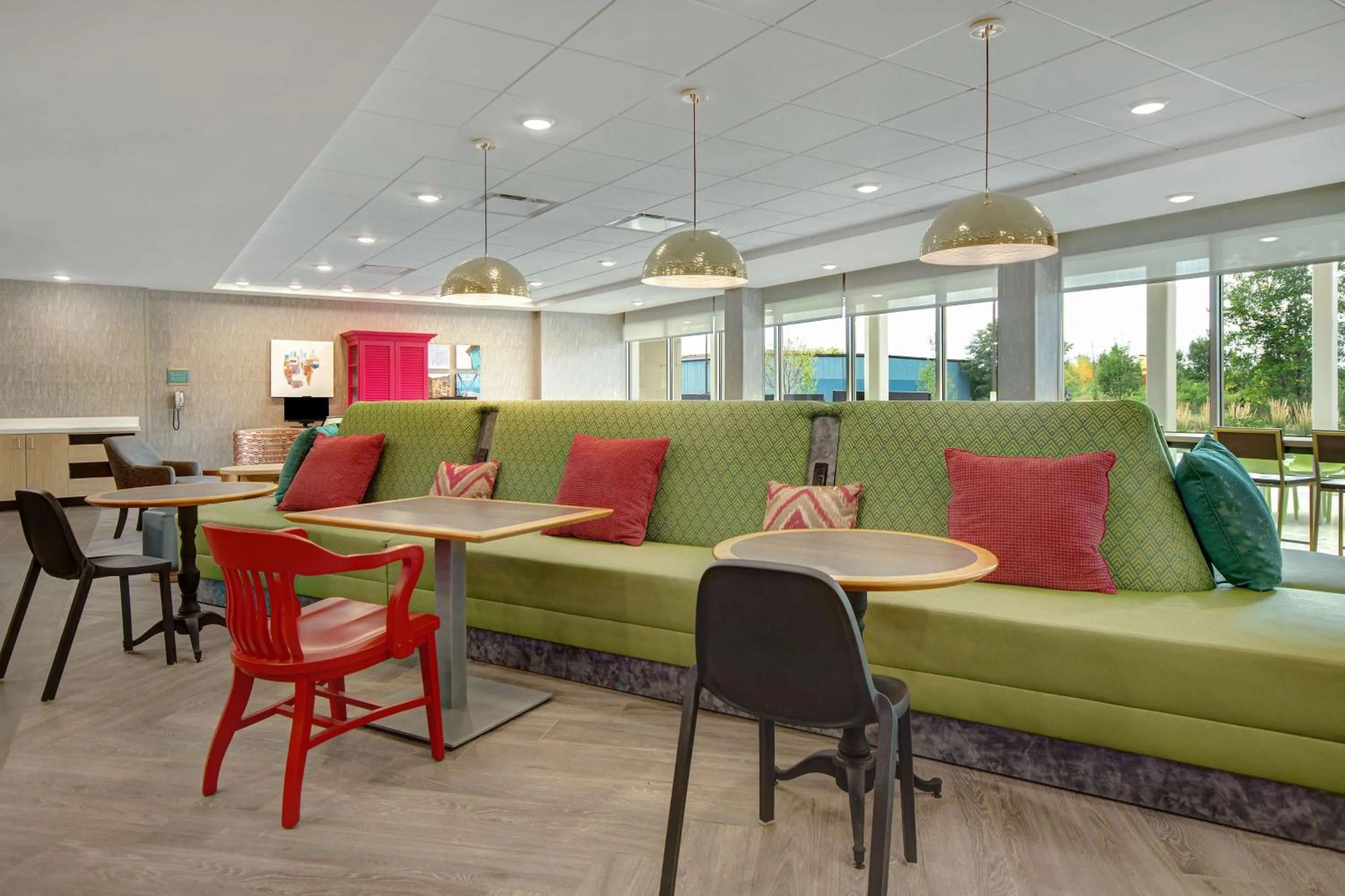 Lobby or reception in Home2 Suites By Hilton Grand Rapids Airport