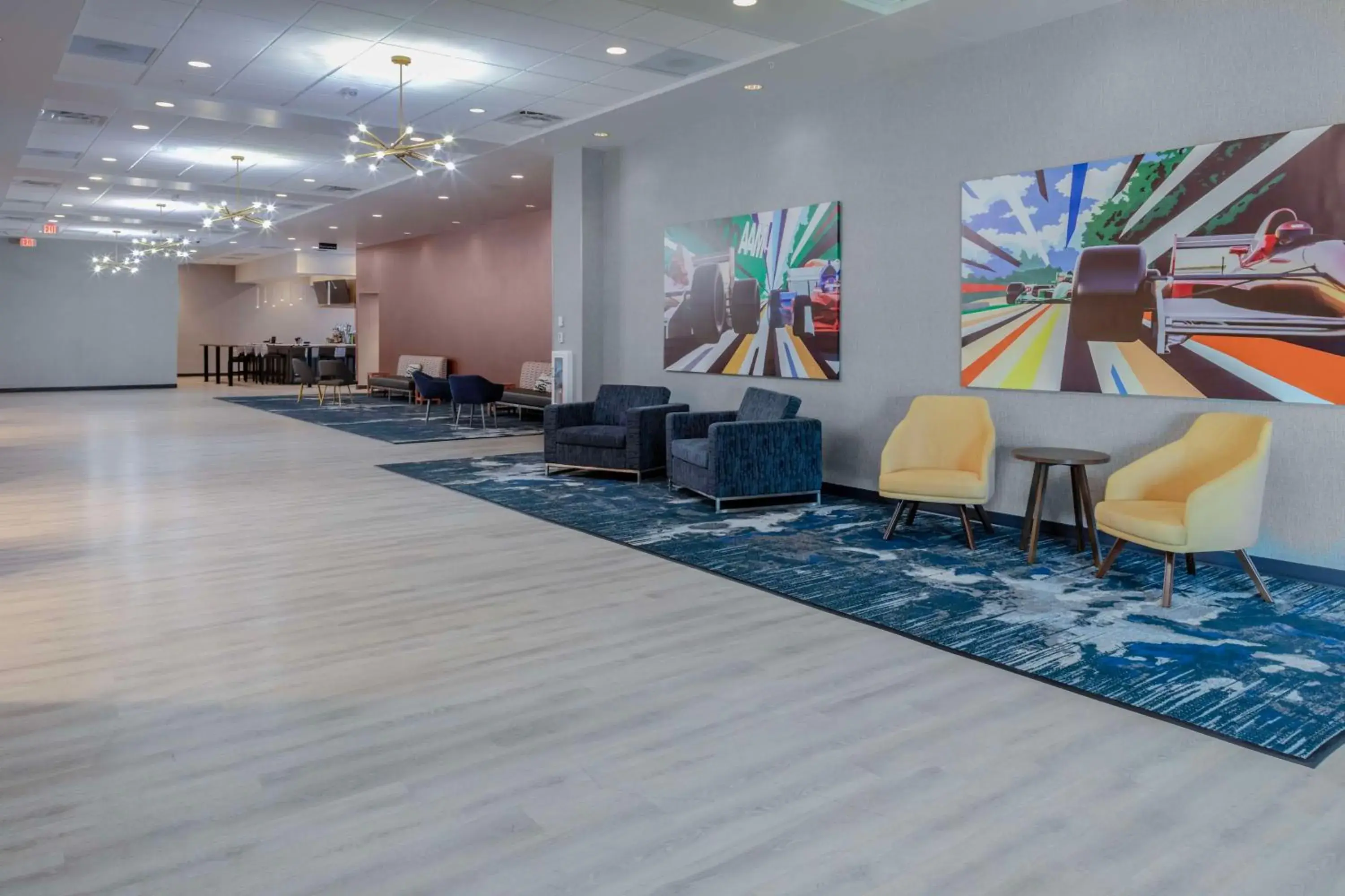 Lobby or reception in Hampton Inn & Suites Indianapolis West Speedway Lobby or reception in Hampton Inn & Suites Indianapolis West Speedway