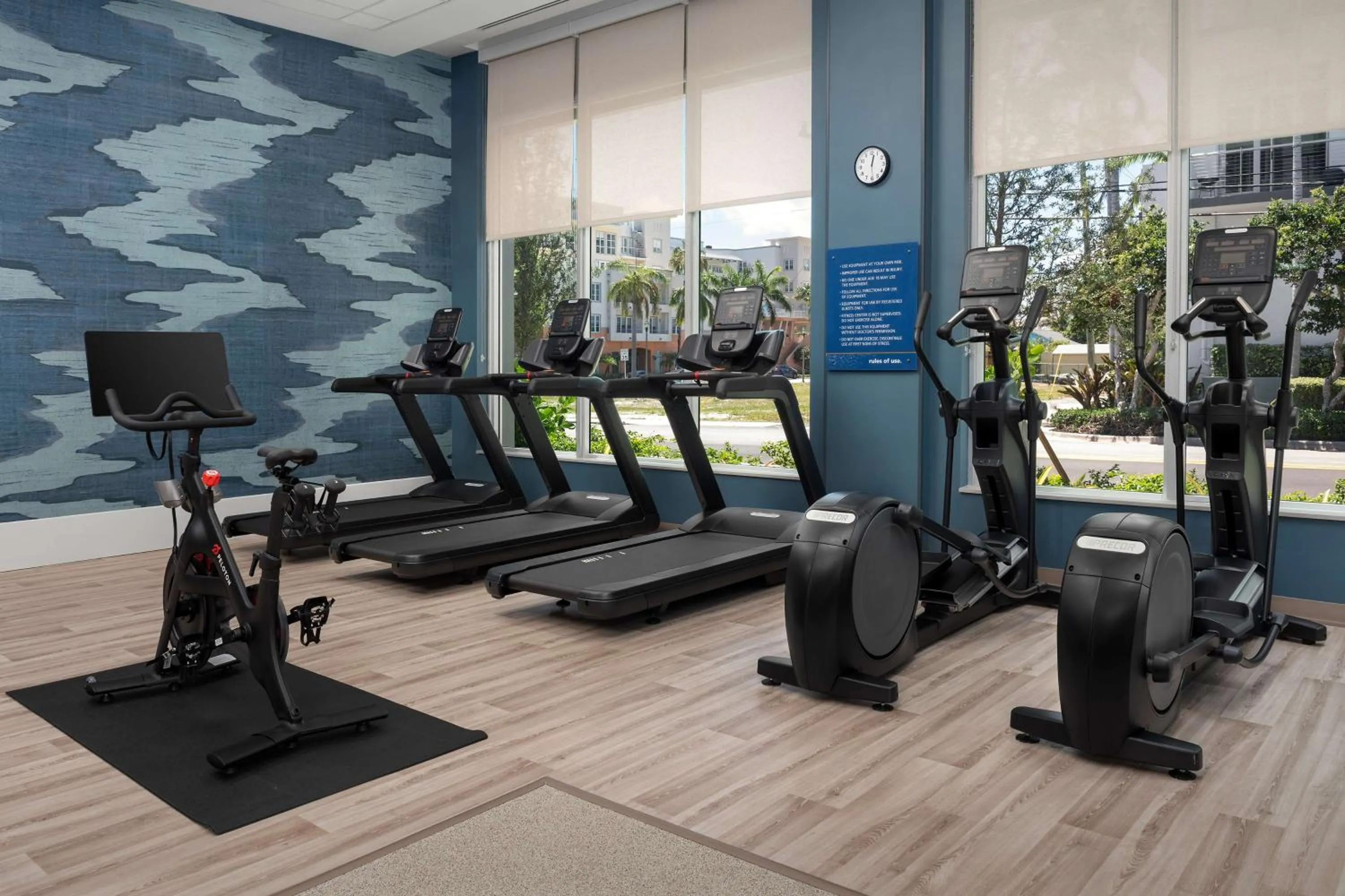 Fitness centre/facilities in Hampton Inn Delray Beach