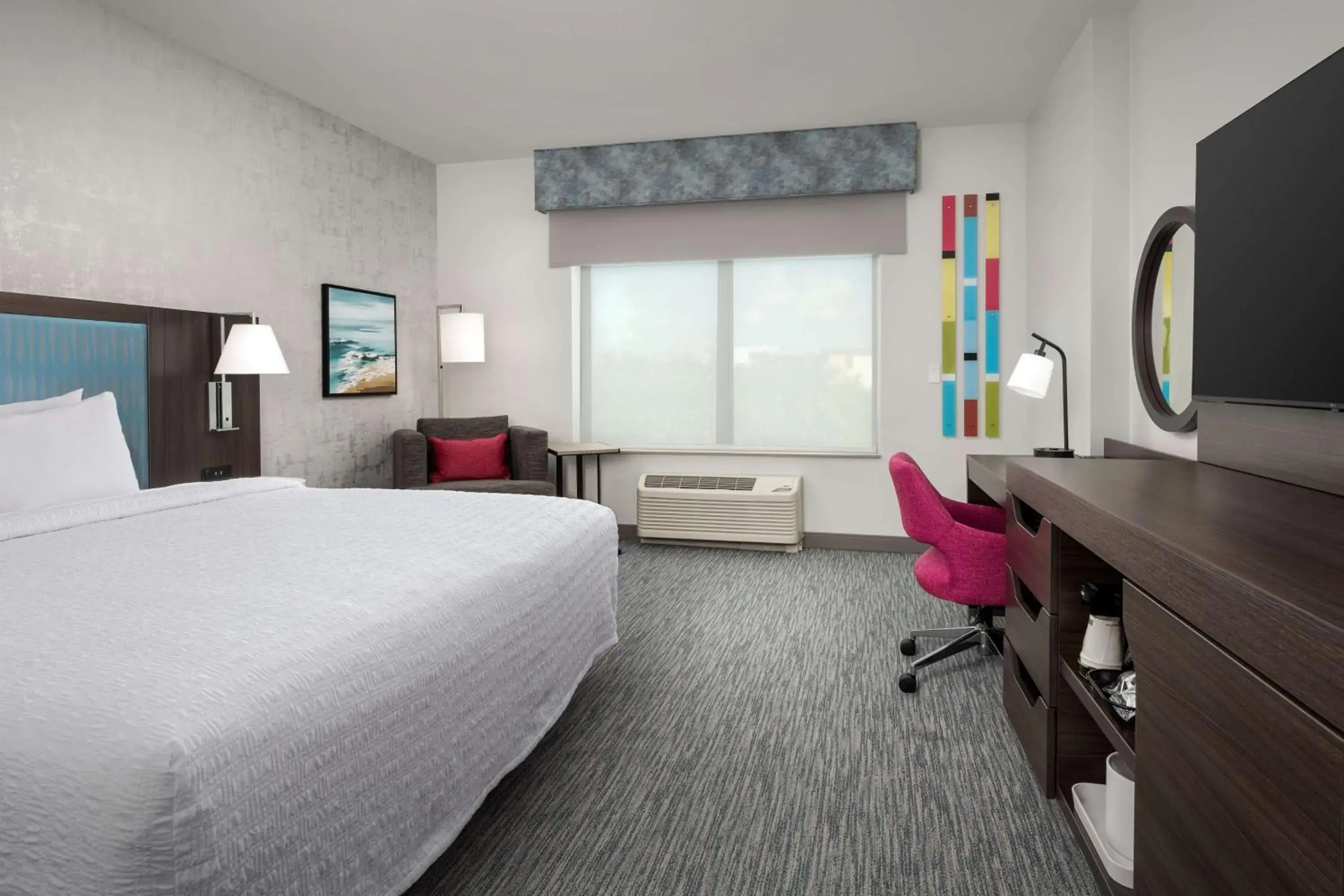 Bedroom, Bed in Hampton Inn Delray Beach Bedroom, Bed in Hampton Inn Delray Beach