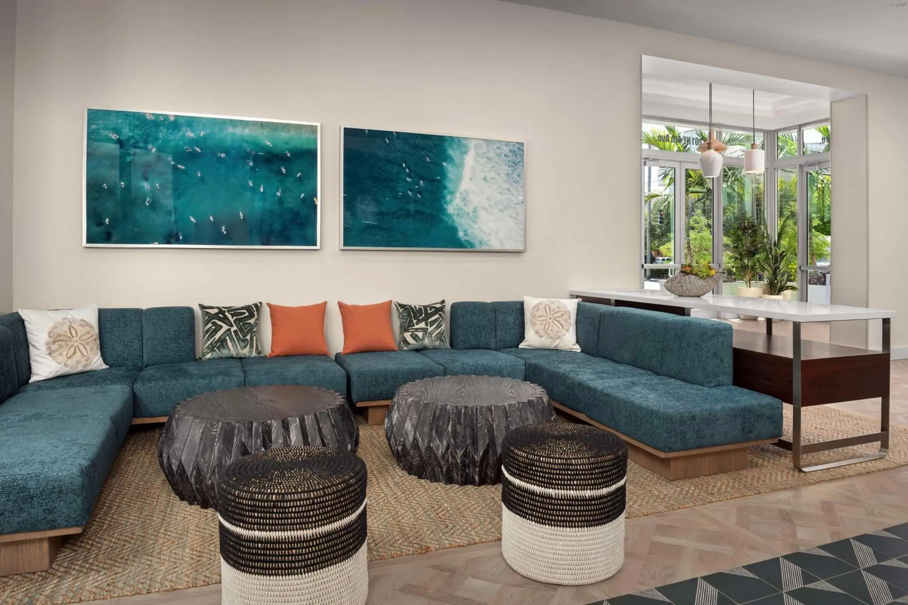 Lobby or reception in Hampton Inn Delray Beach Lobby or reception in Hampton Inn Delray Beach