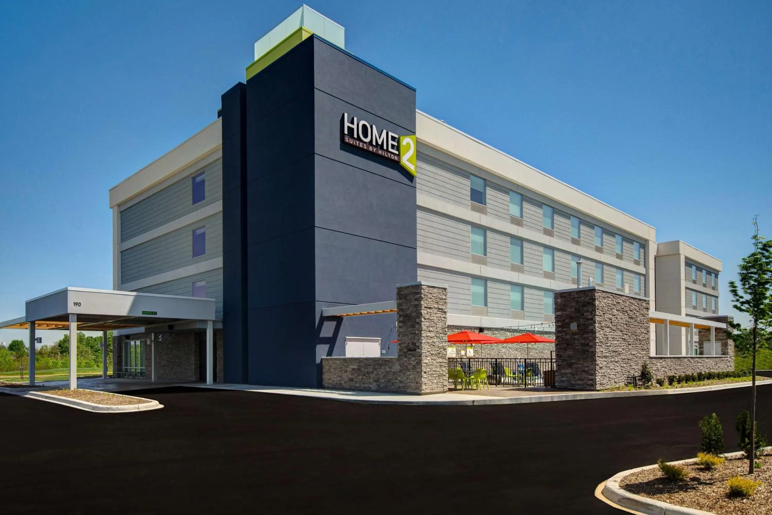 Property building in Home2 Suites By Hilton Shepherdsville Louisville South