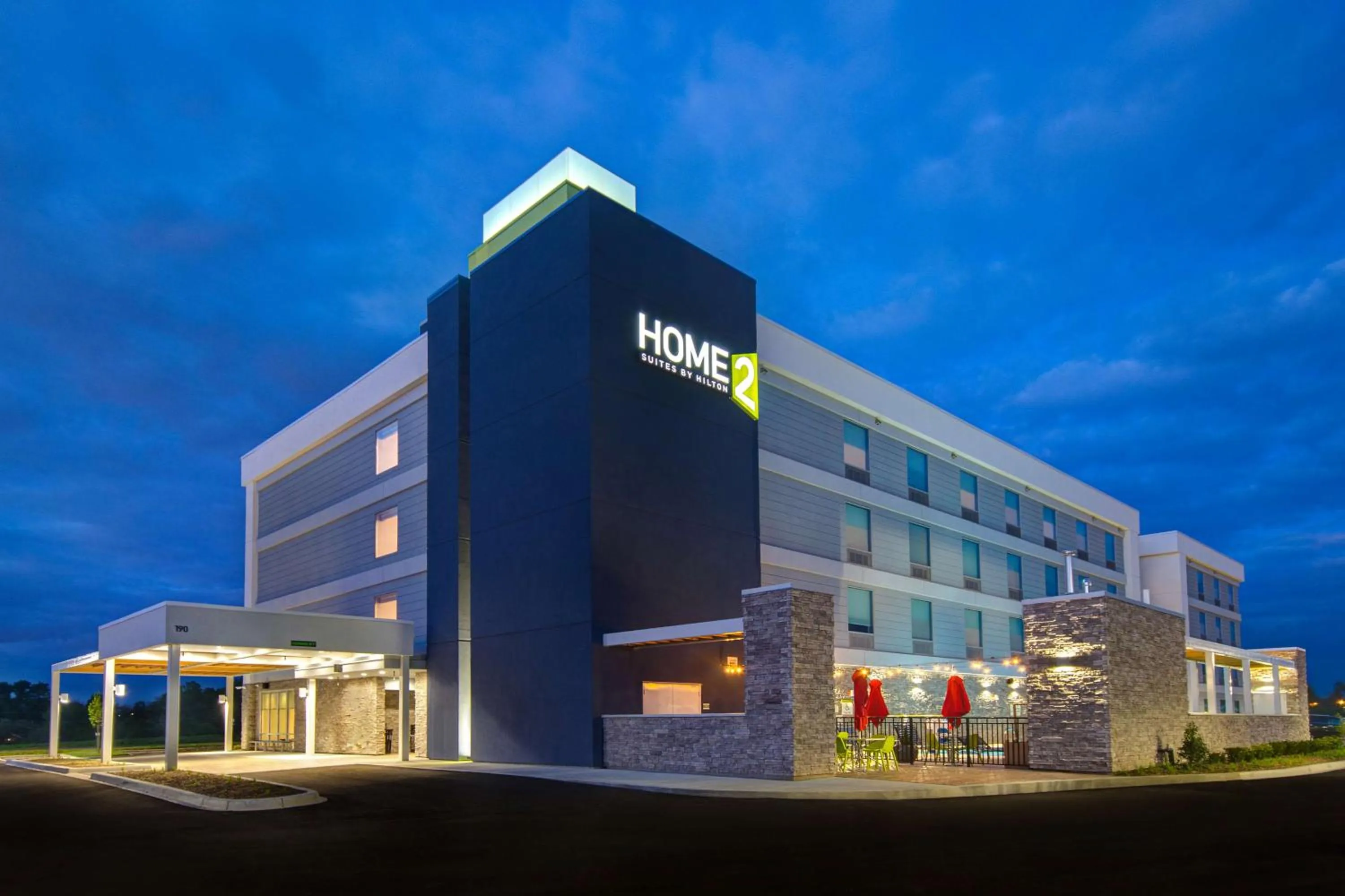 Property building in Home2 Suites By Hilton Shepherdsville Louisville South