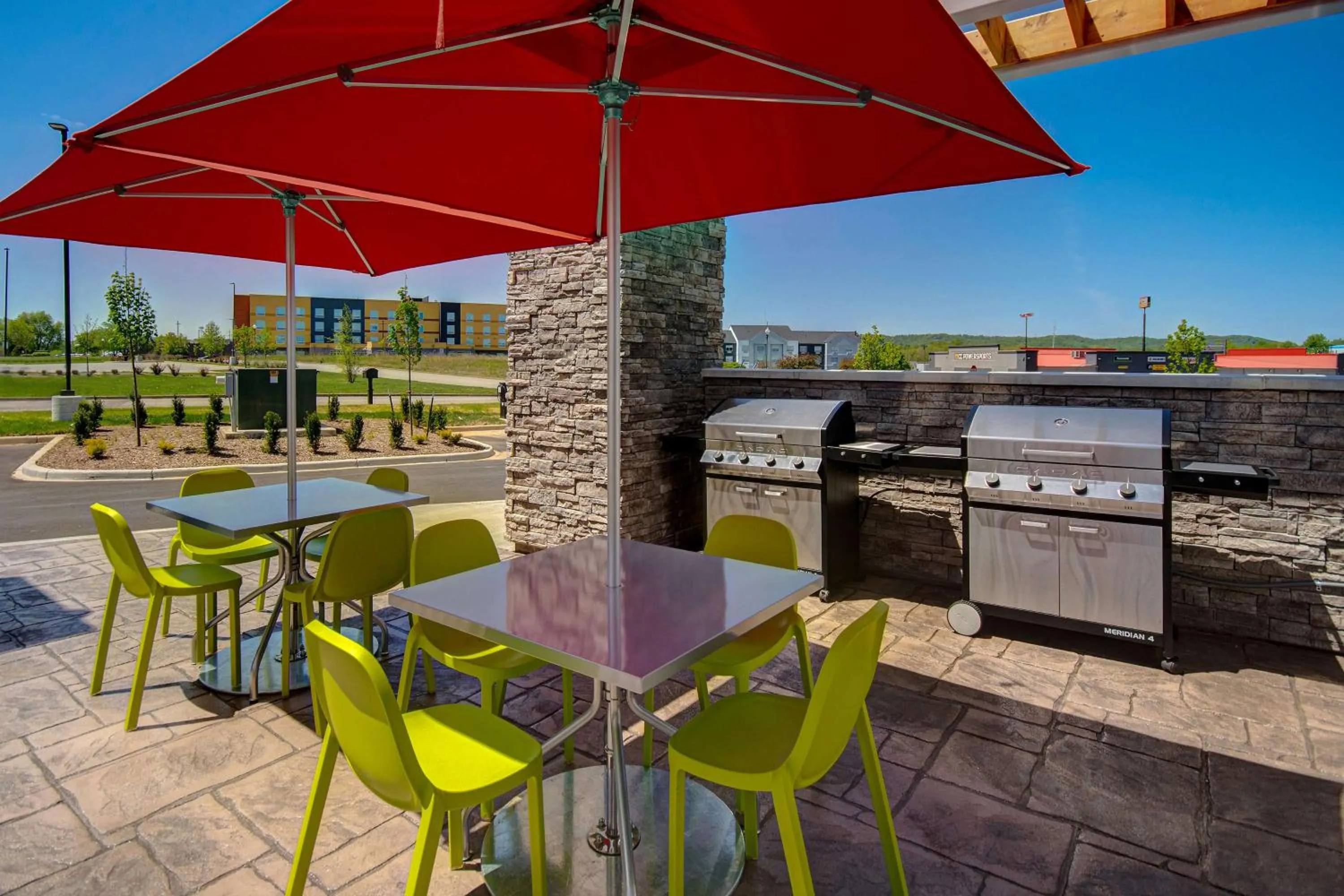 Patio in Home2 Suites By Hilton Shepherdsville Louisville South
