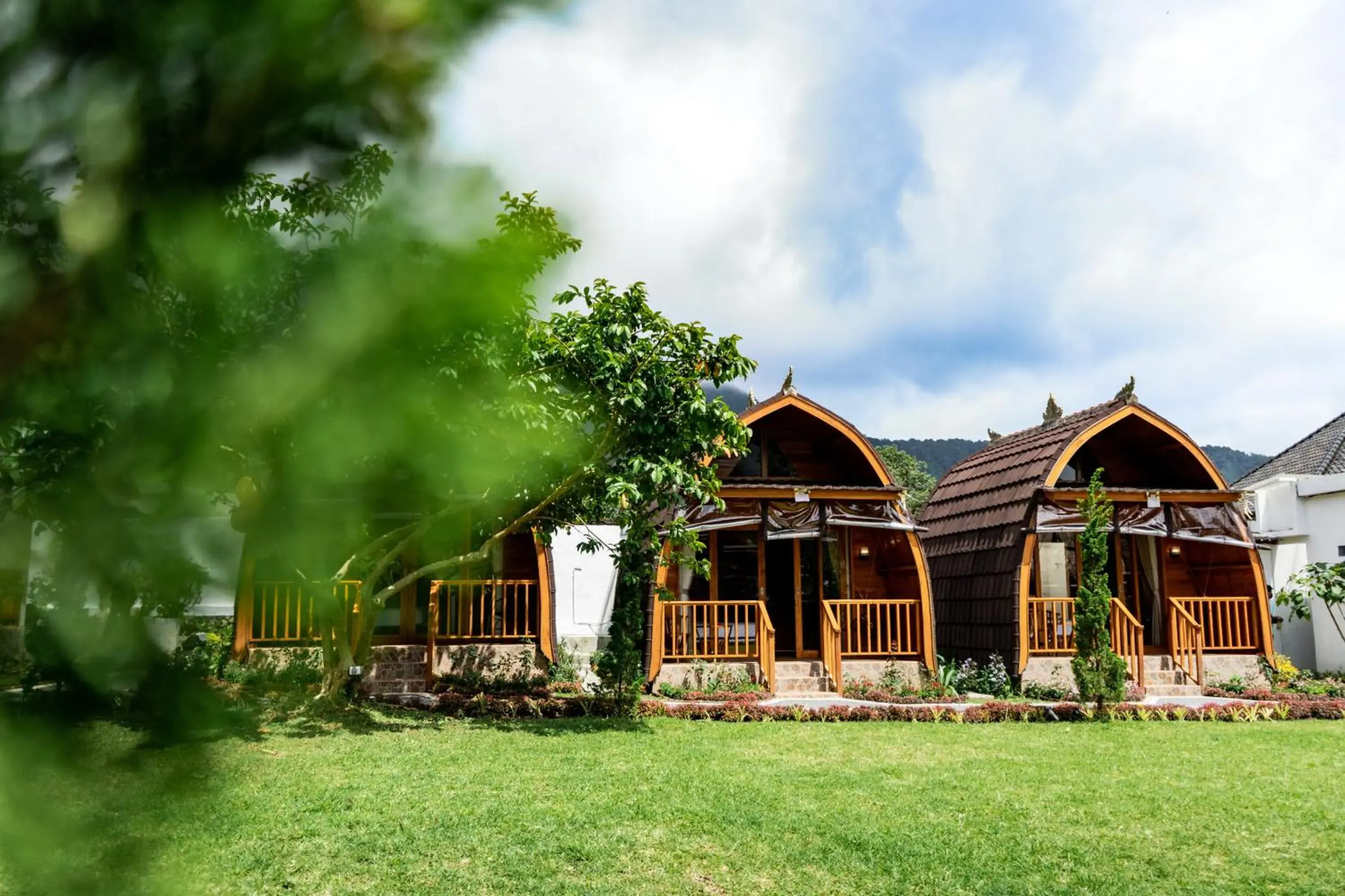 Garden view in Kabinku Bali Garden view in Kabinku Bali
