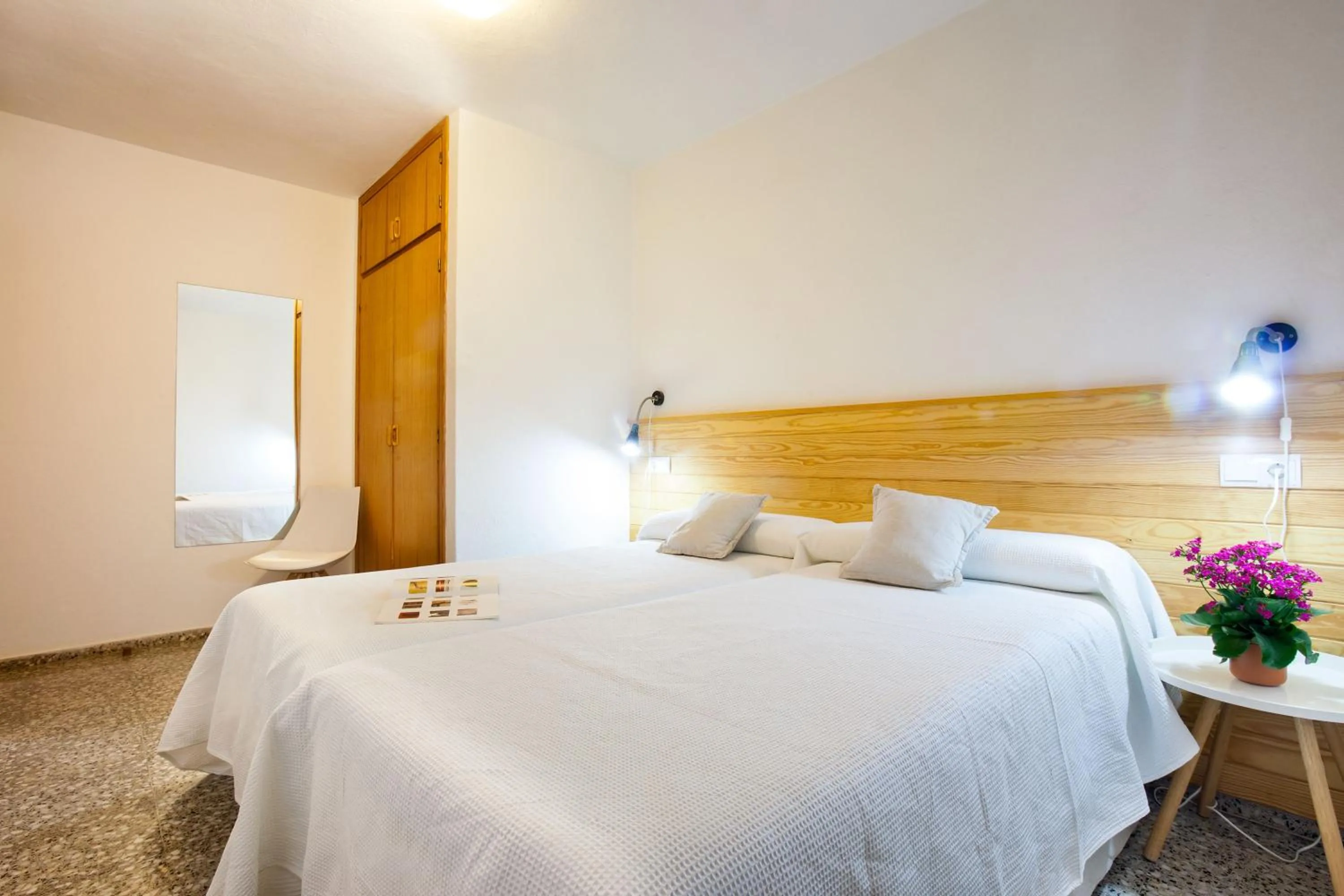 Bedroom, Bed in Apartamentos Bahia