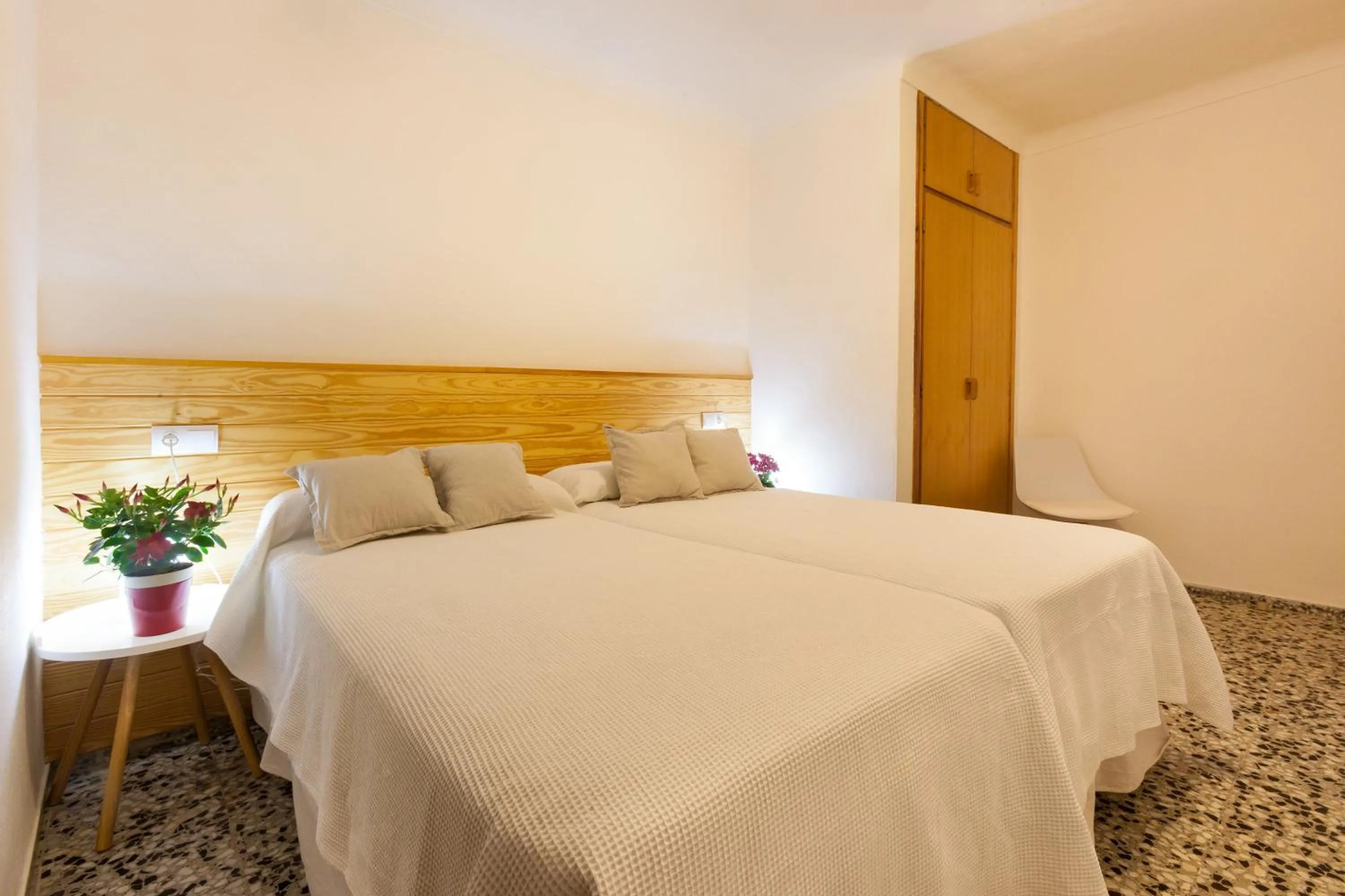 Bedroom, Bed in Apartamentos Bahia