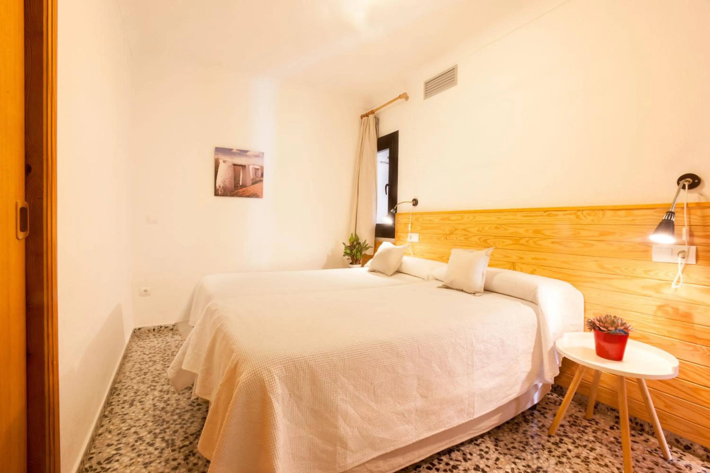 Bedroom, Bed in Apartamentos Bahia