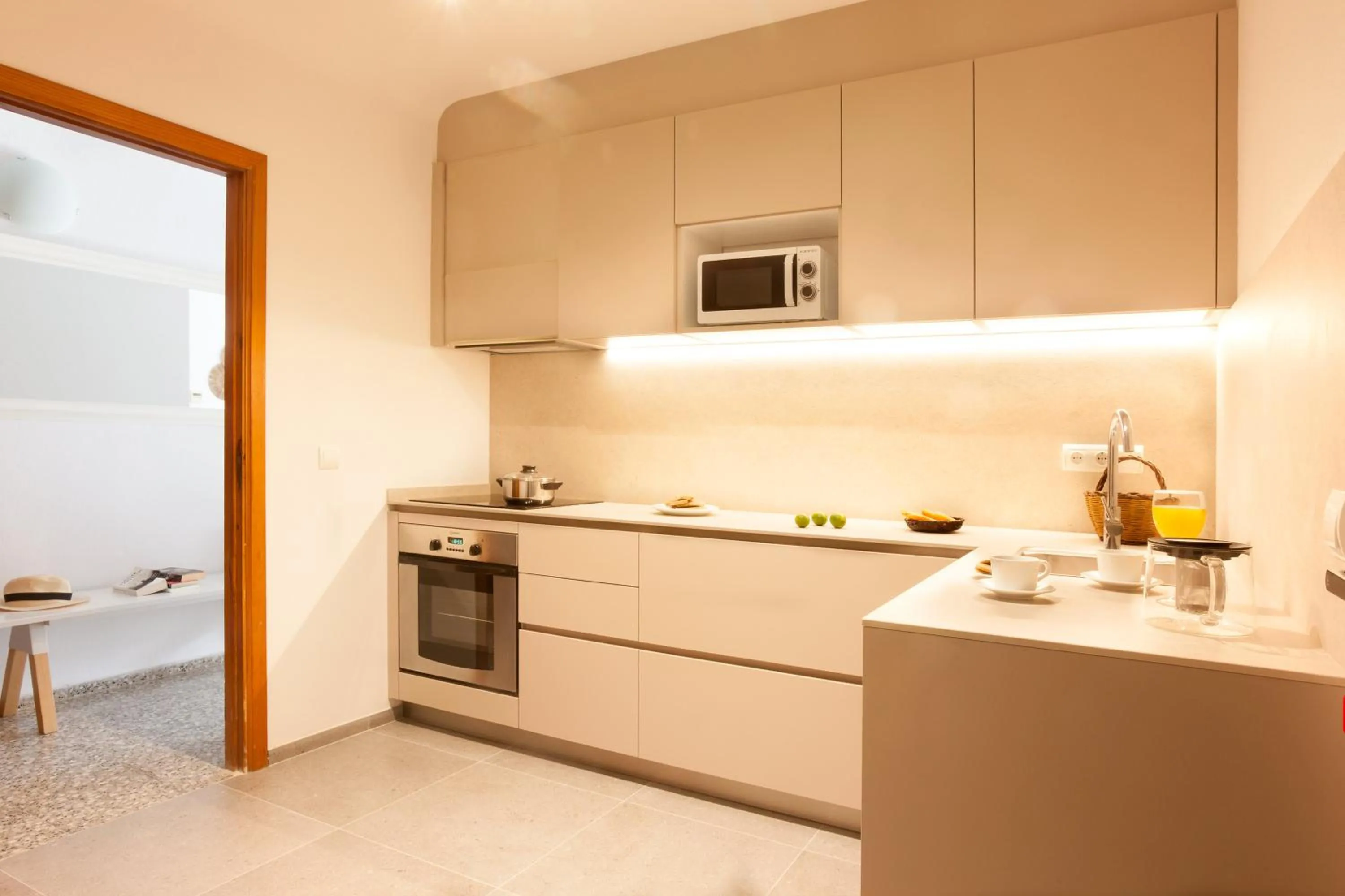 kitchen in Apartamentos Bahia