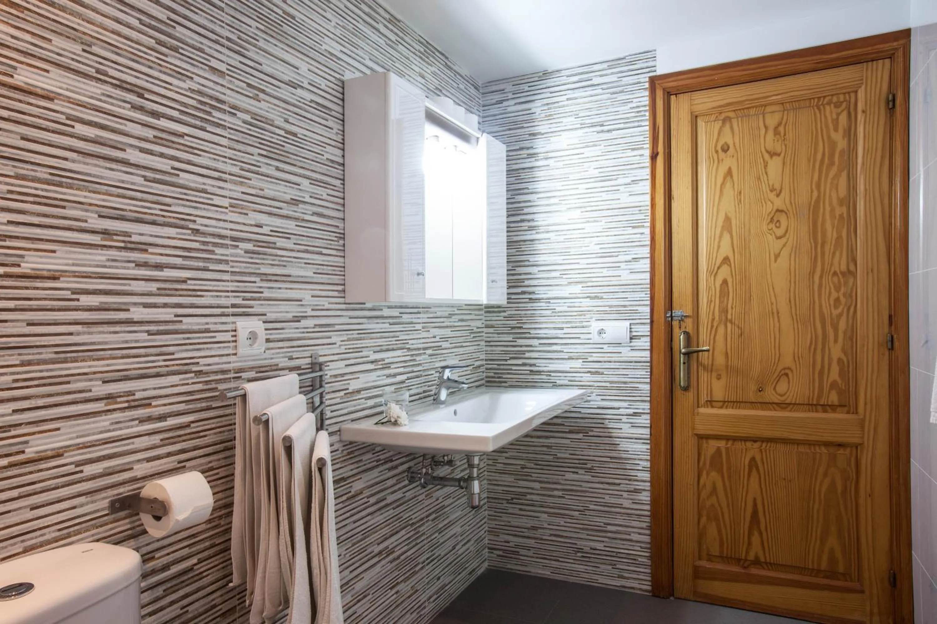 Bathroom in Apartamentos Bahia