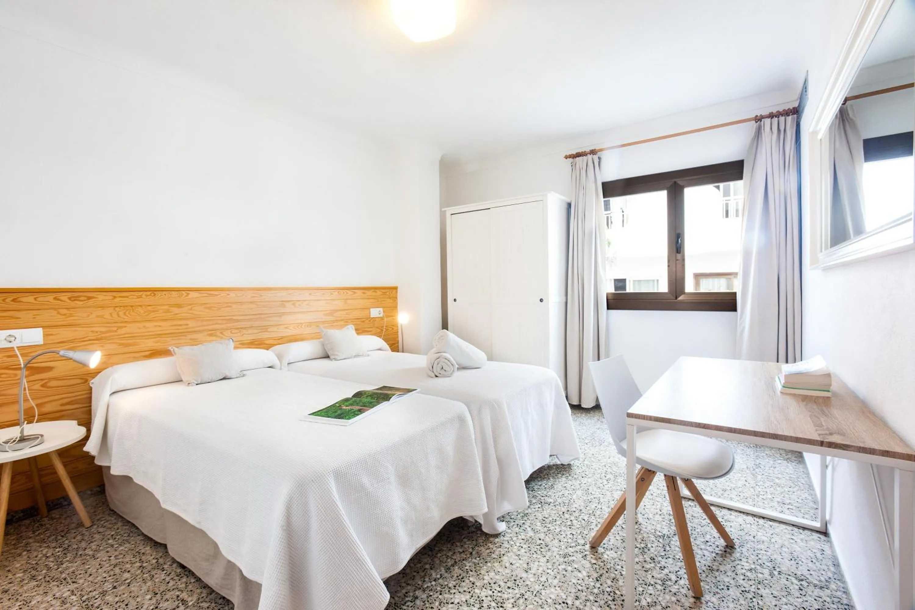 Bedroom, Bed in Apartamentos Bahia