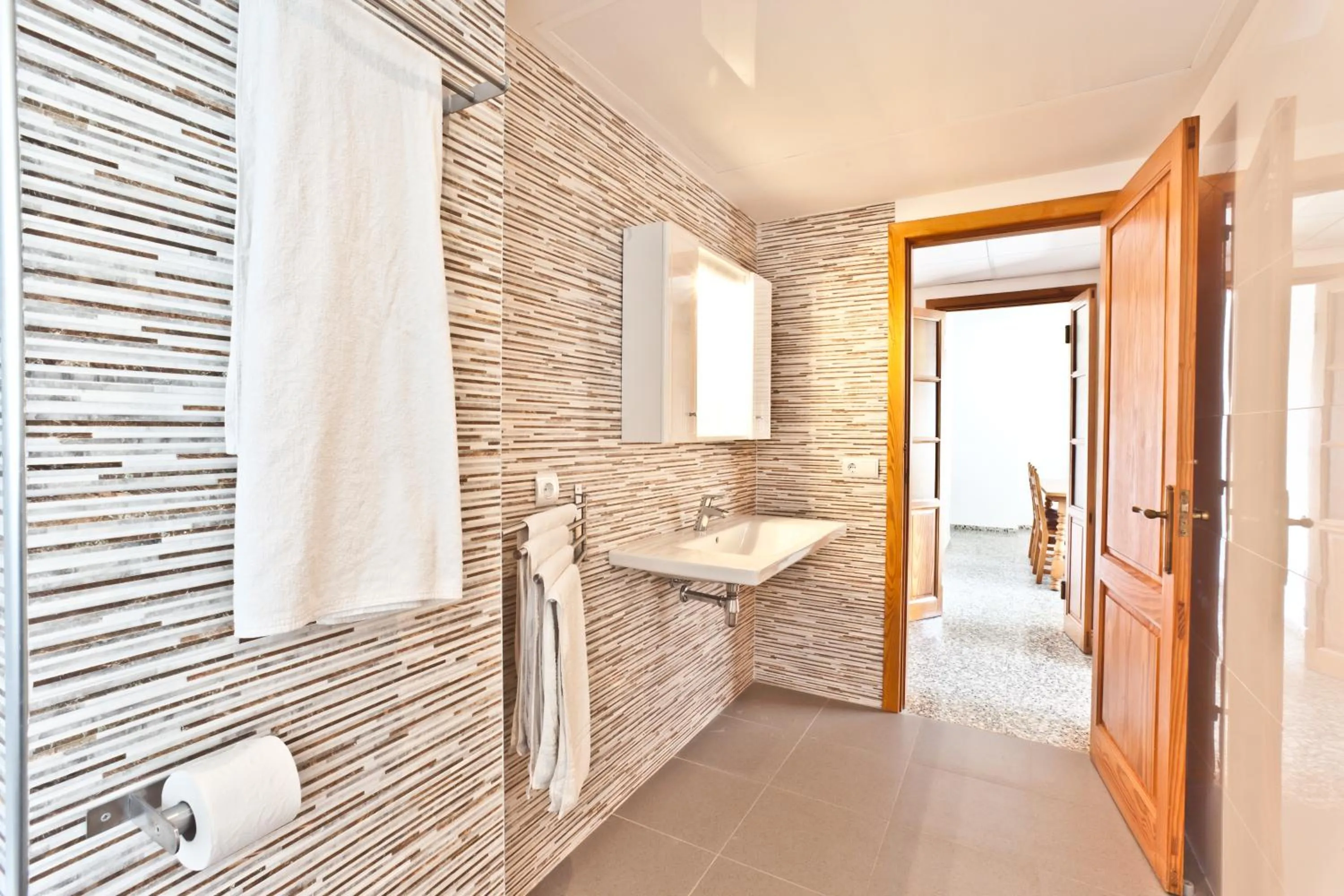 Bathroom in Apartamentos Bahia