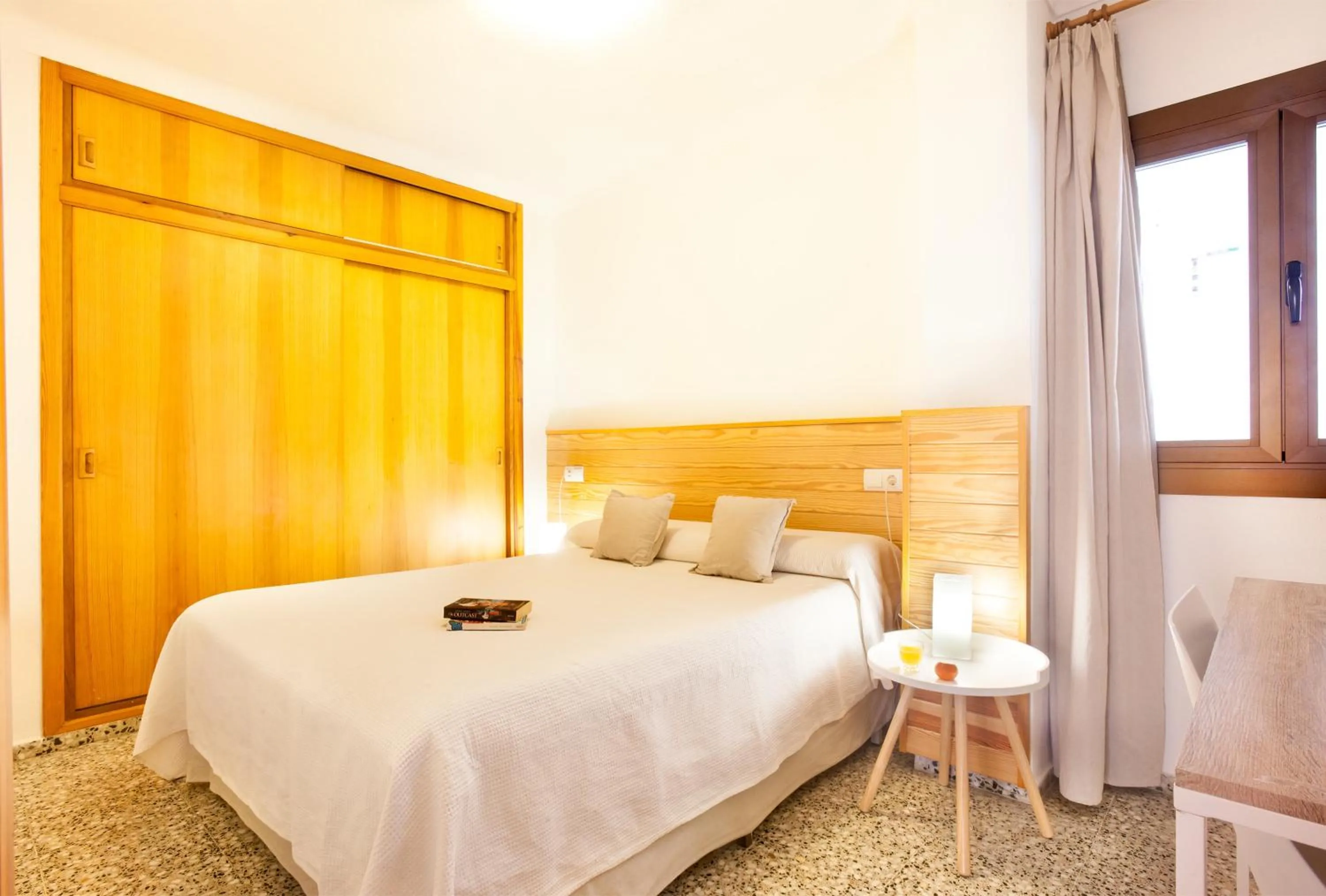 Bedroom, Bed in Apartamentos Bahia