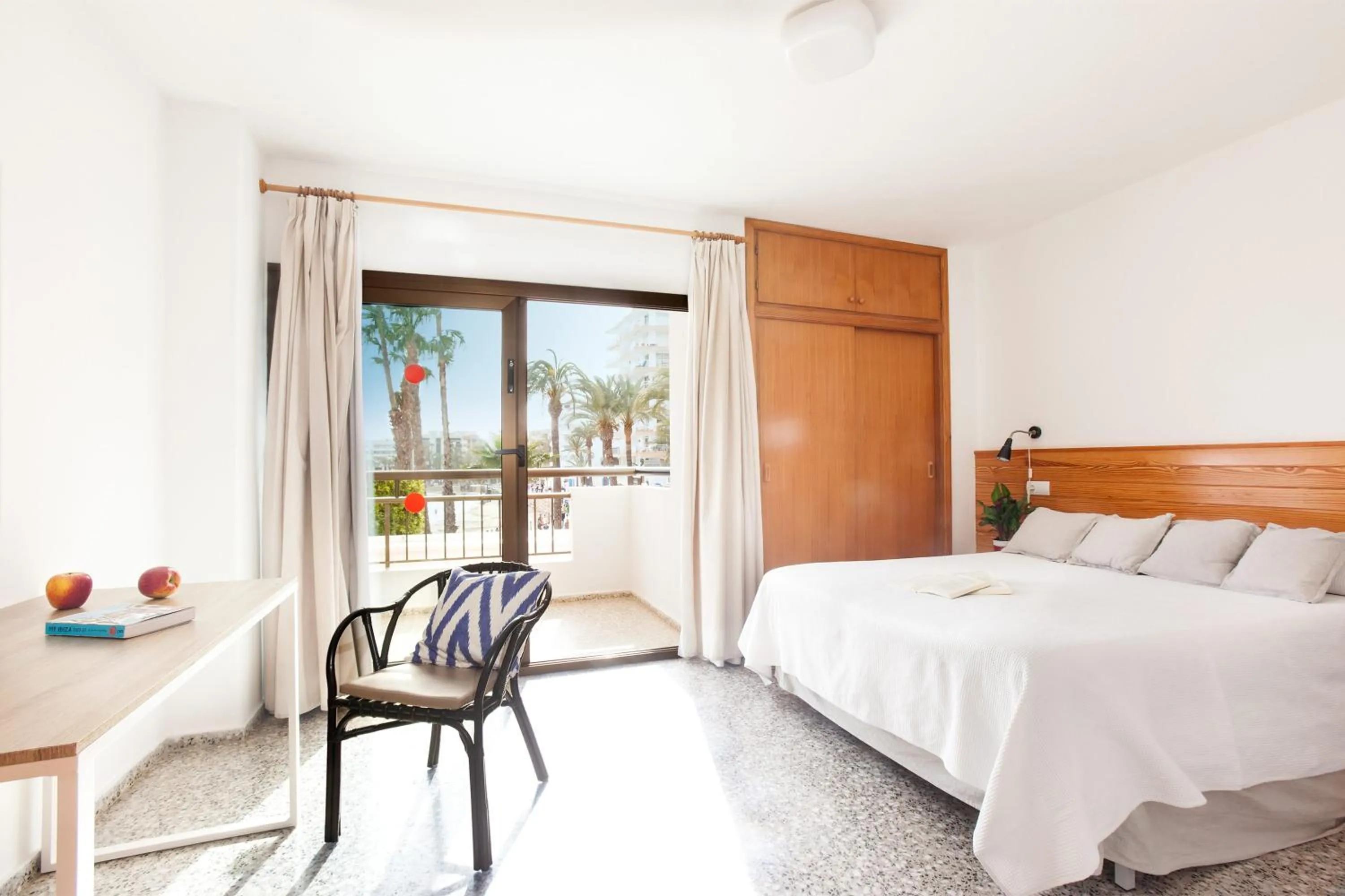 Bedroom, Bed in Apartamentos Bahia