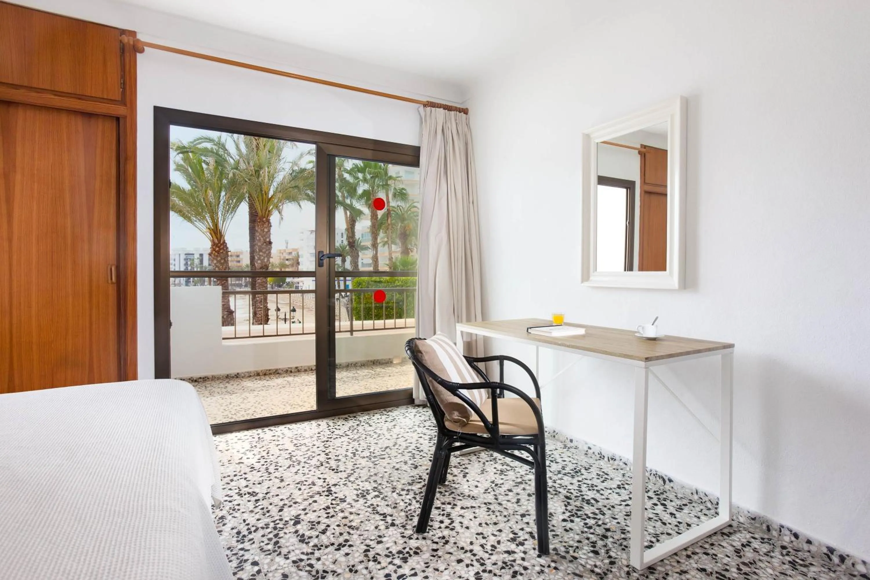 Bedroom, Bed in Apartamentos Bahia