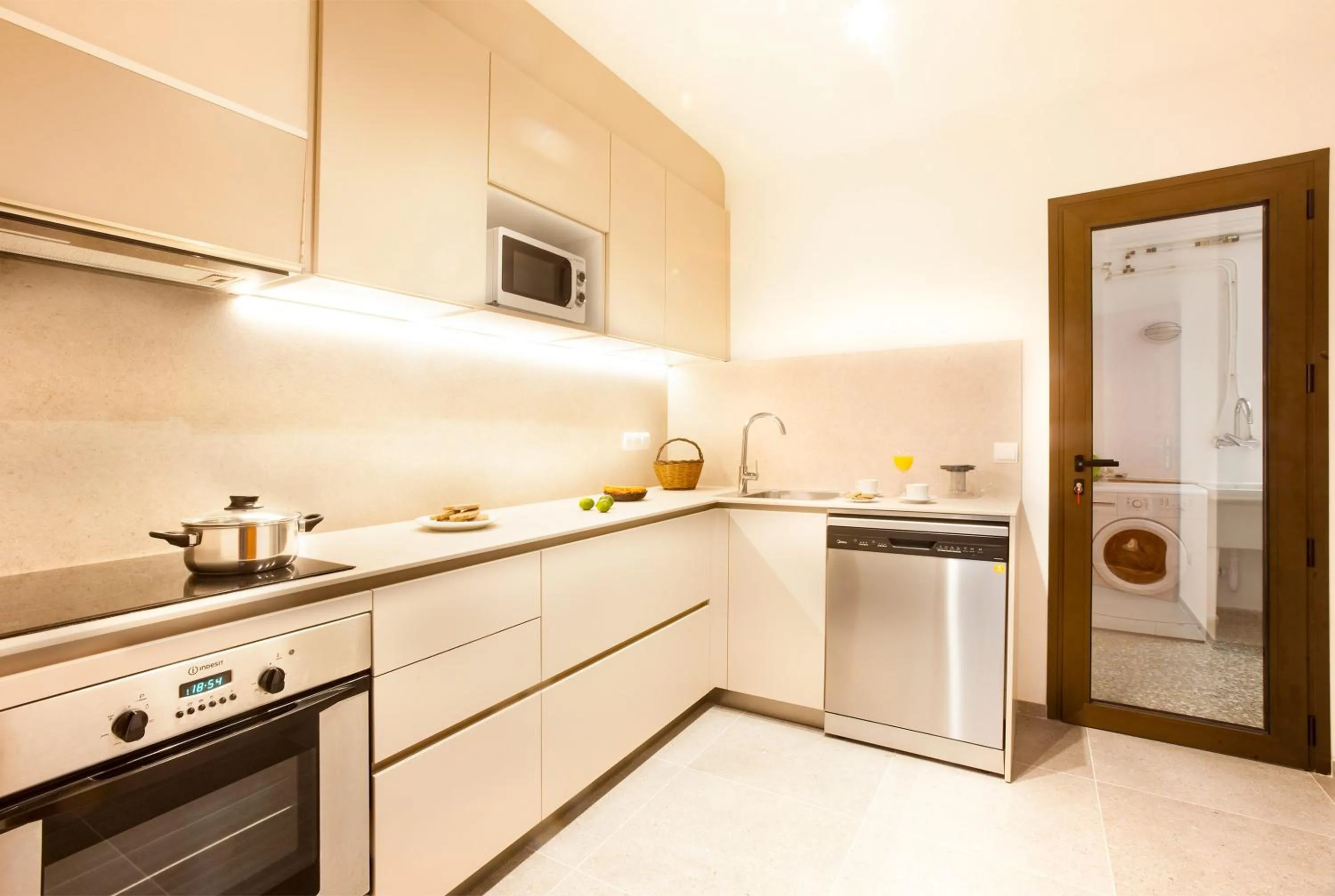 kitchen in Apartamentos Bahia