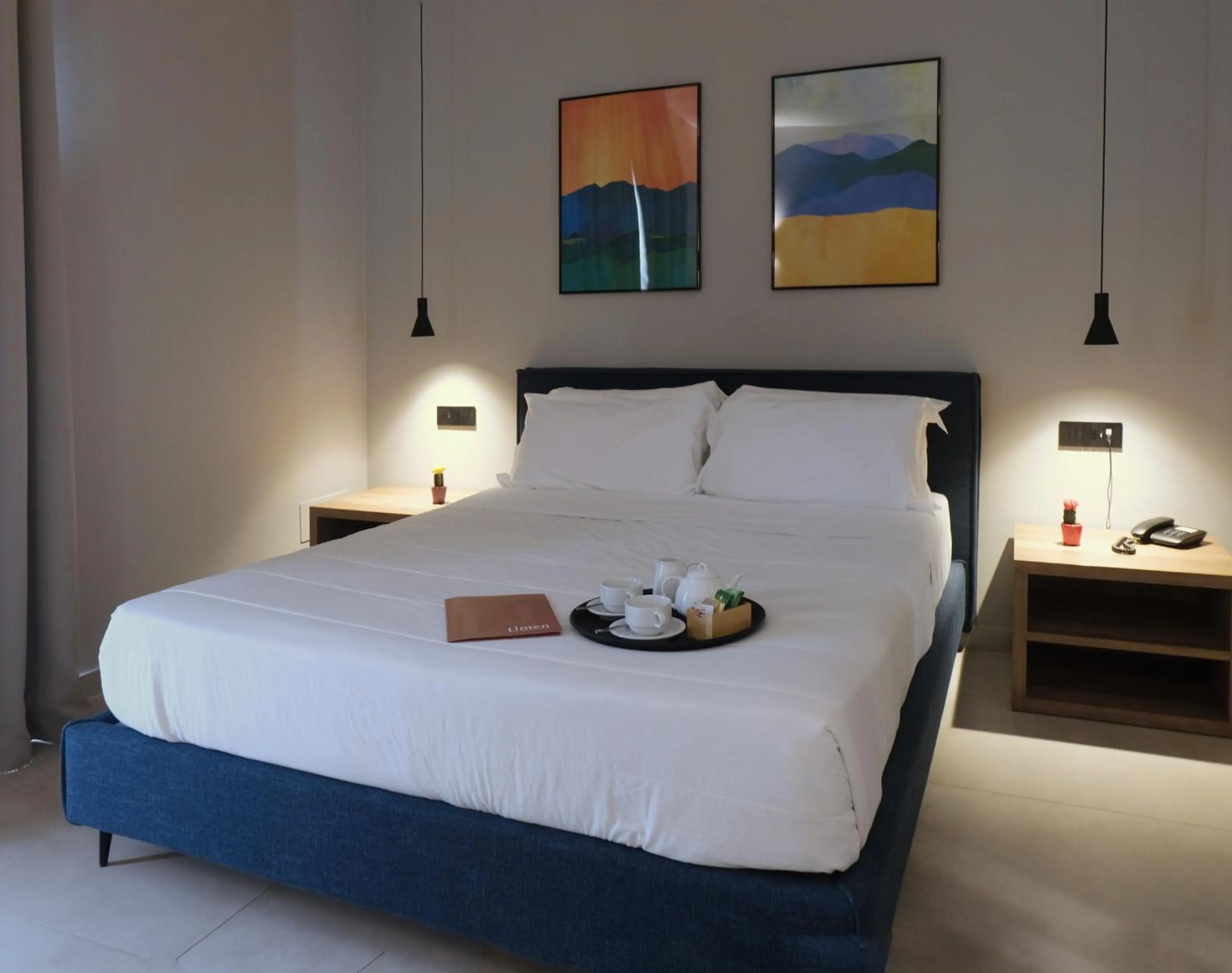 Bed in Limen Wellness Hotel & Spa