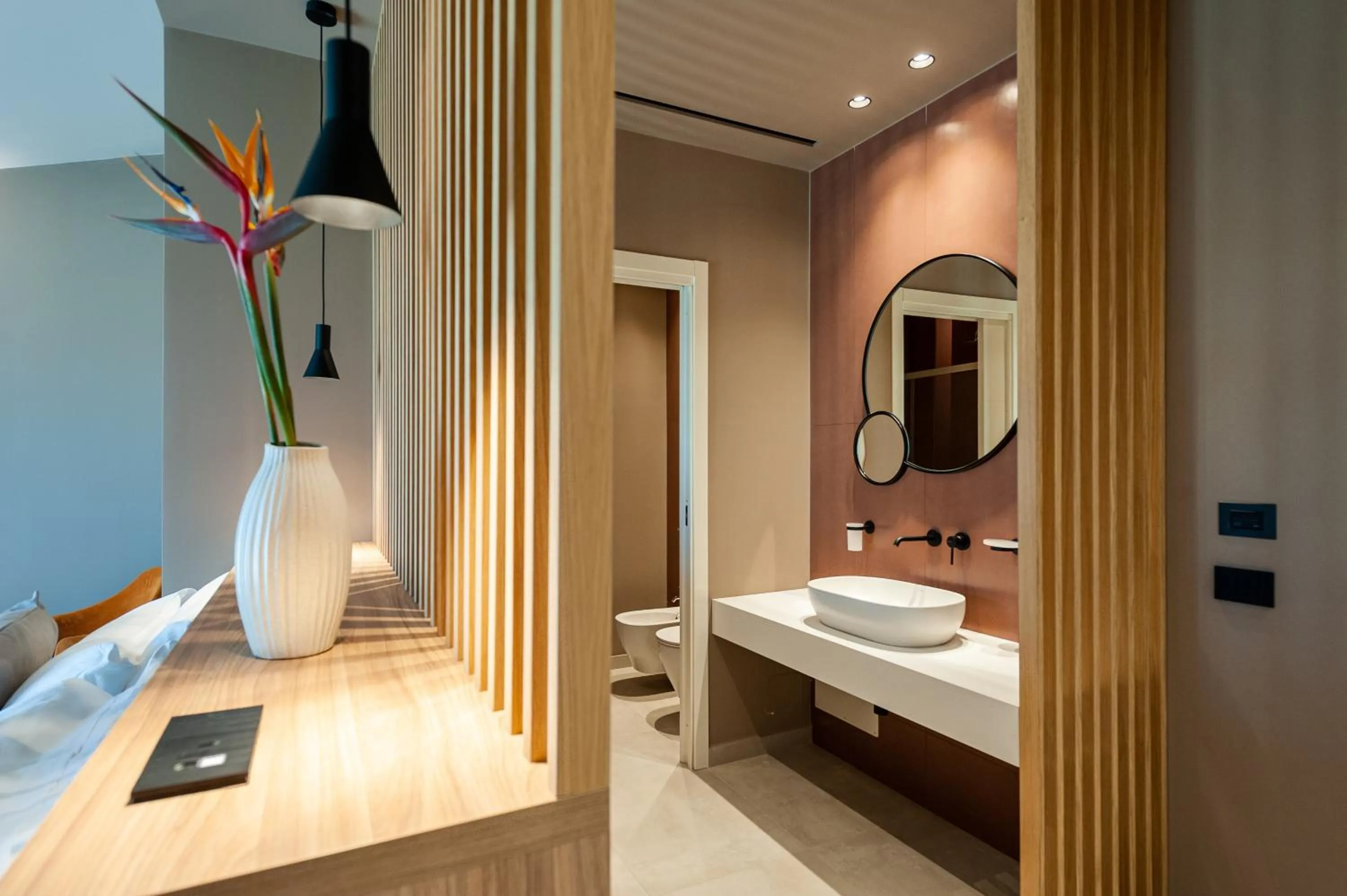 Bed in Limen Wellness Hotel & Spa