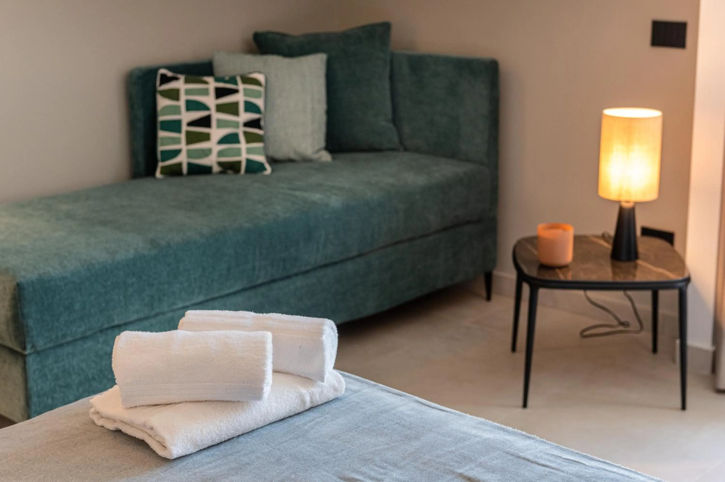 Bed in Limen Wellness Hotel & Spa