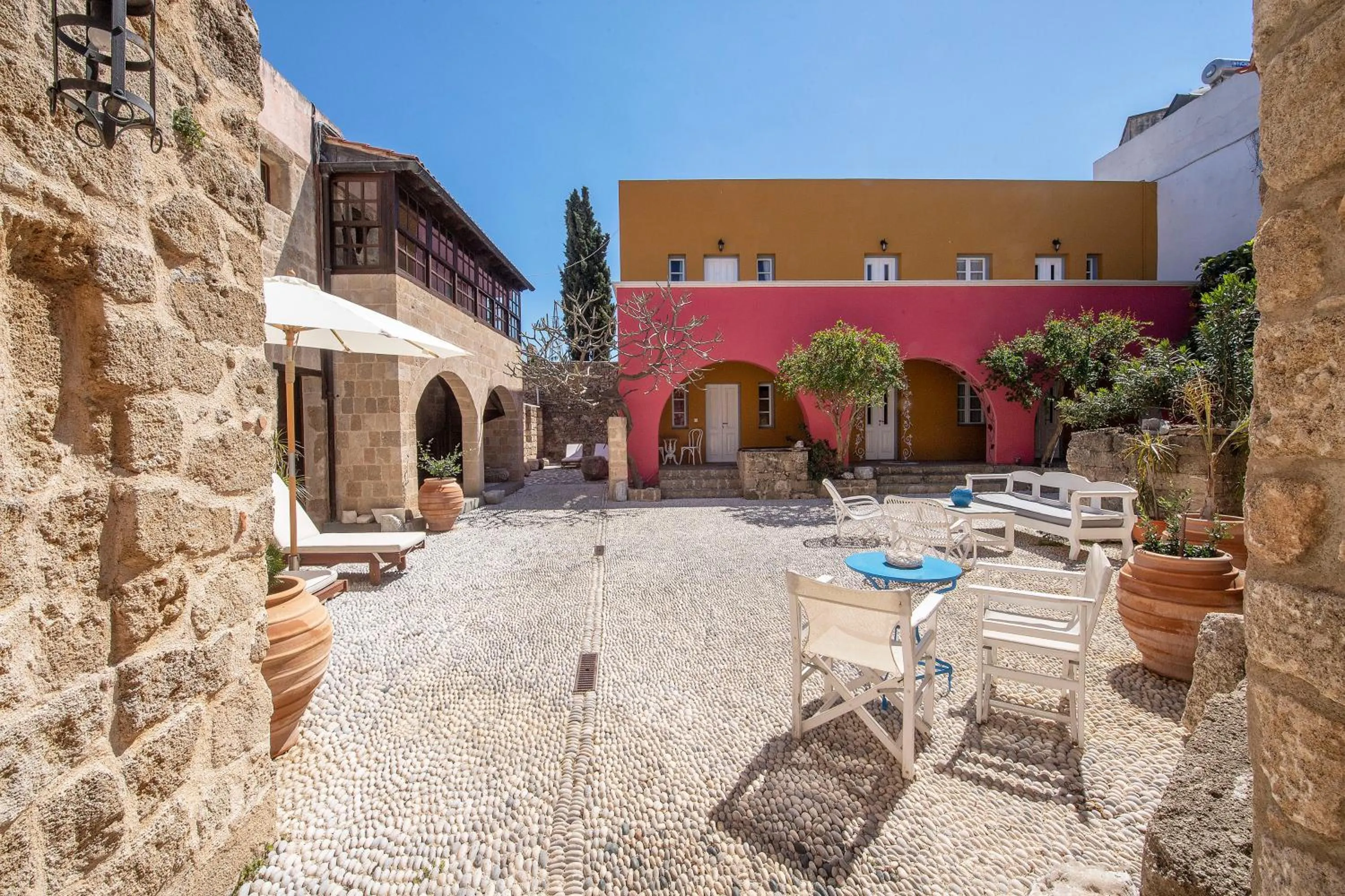 Property building in Saint Artemios Boutique Hotel