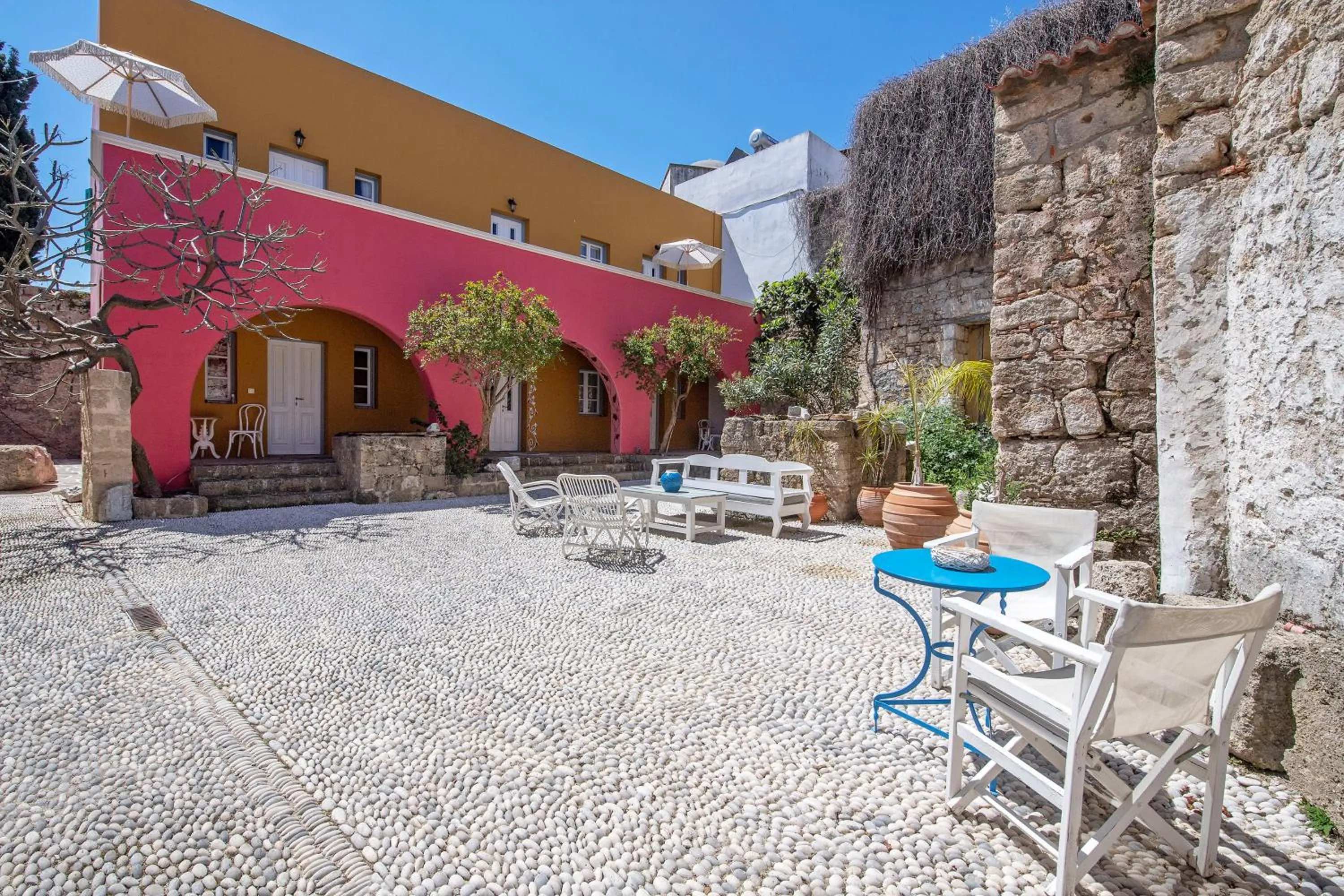 Garden in Saint Artemios Boutique Hotel