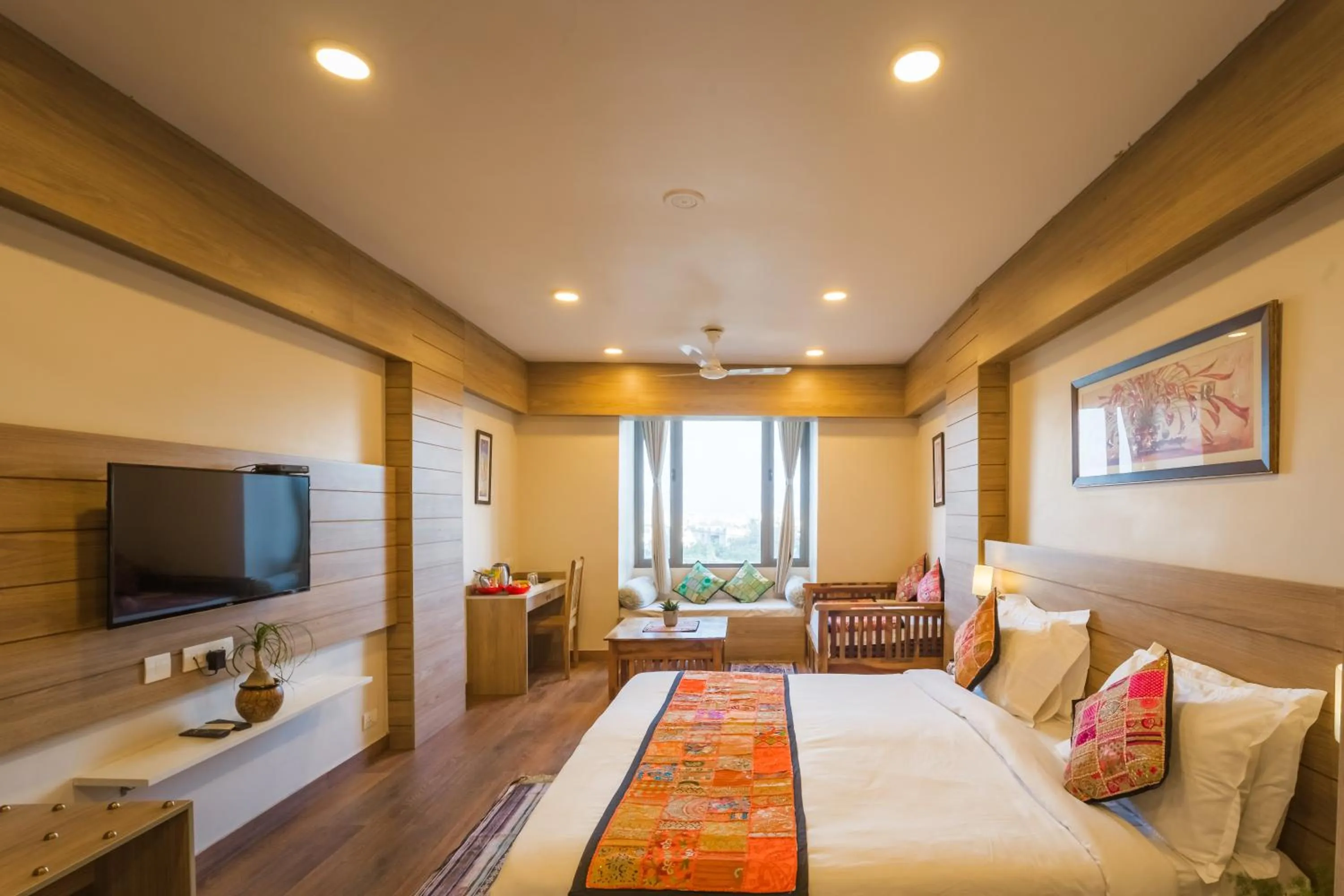 Bed in Tripli Hotels WonderCliff